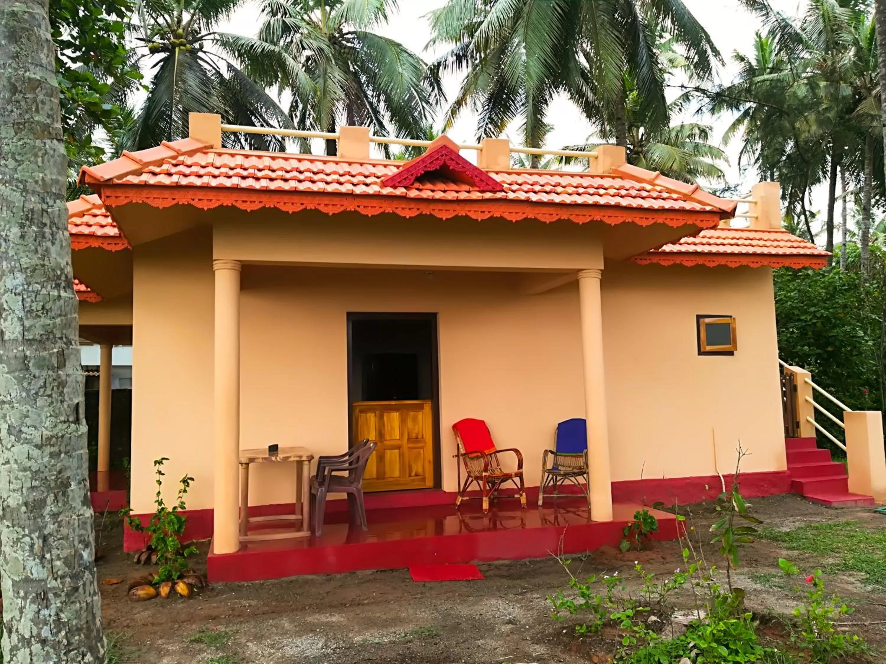 Facade/entrance in Sukriti beach Resort