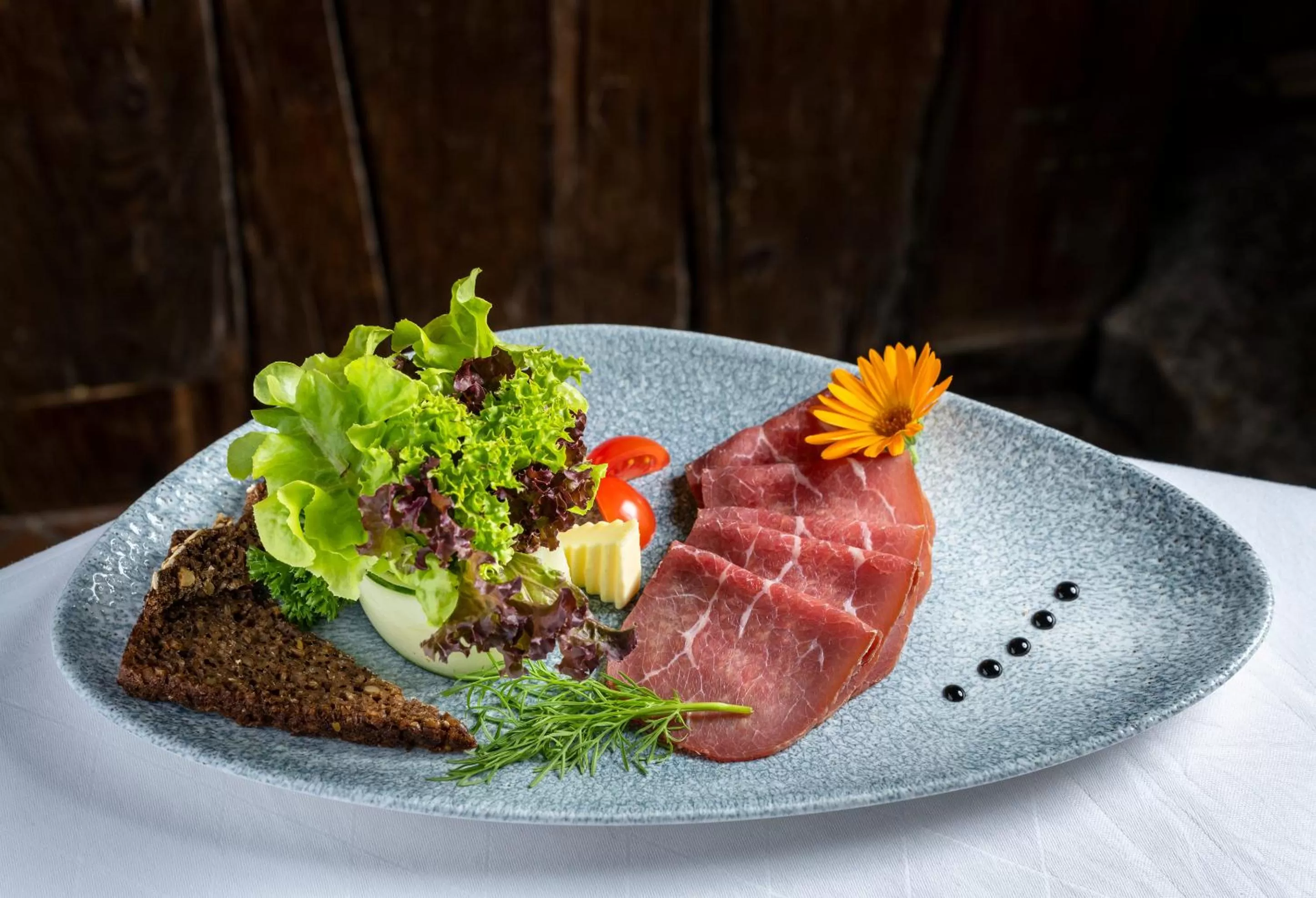 Food close-up in Hotel am Haslinger Hof