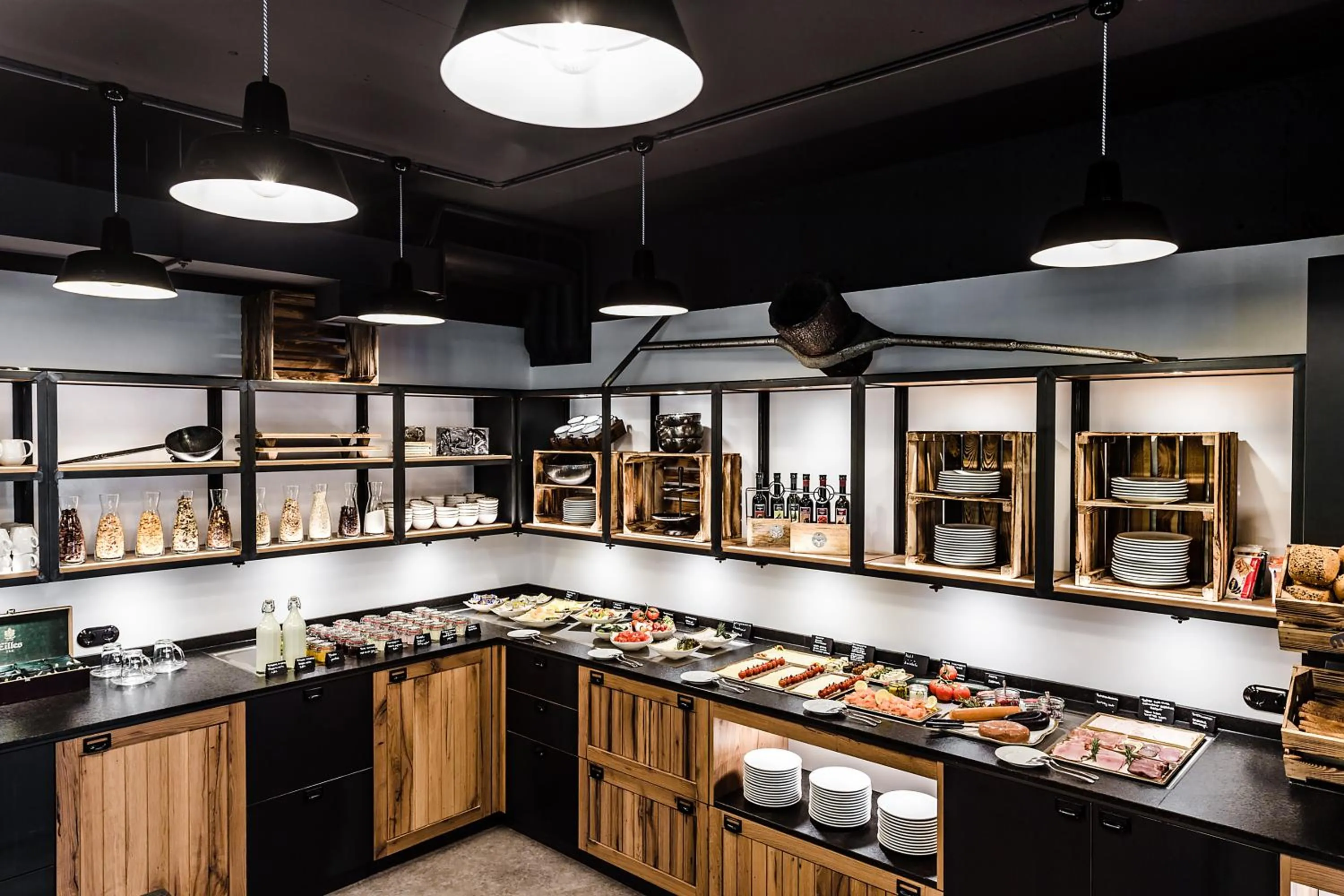 Dining area in Haus am Park - Ihr Gästehaus in Velbert