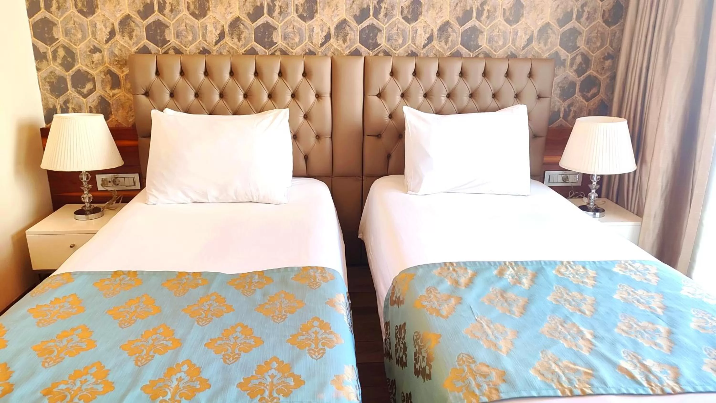 Bed in Old Port Hotel