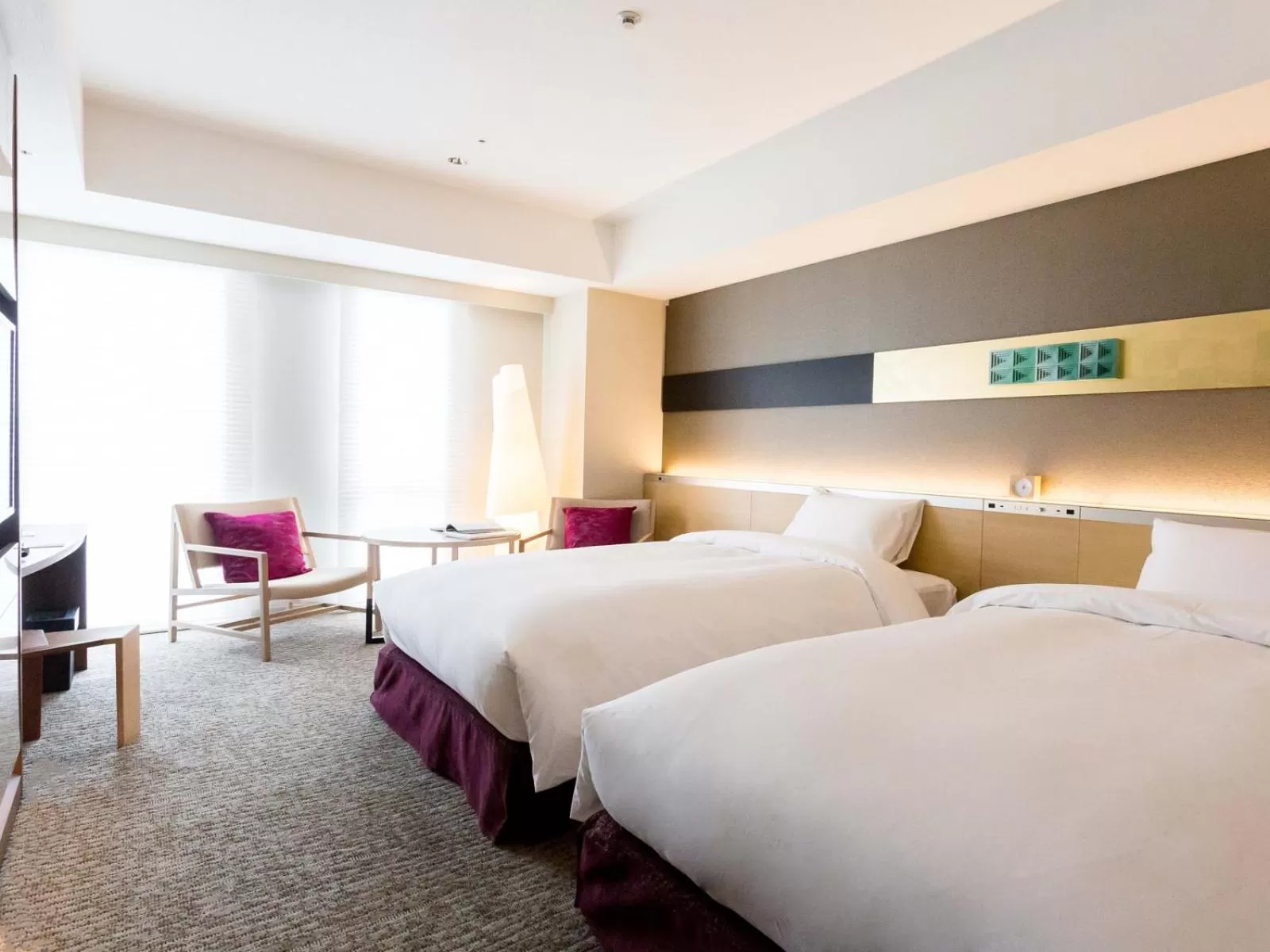 Bed in Cross Hotel Kyoto