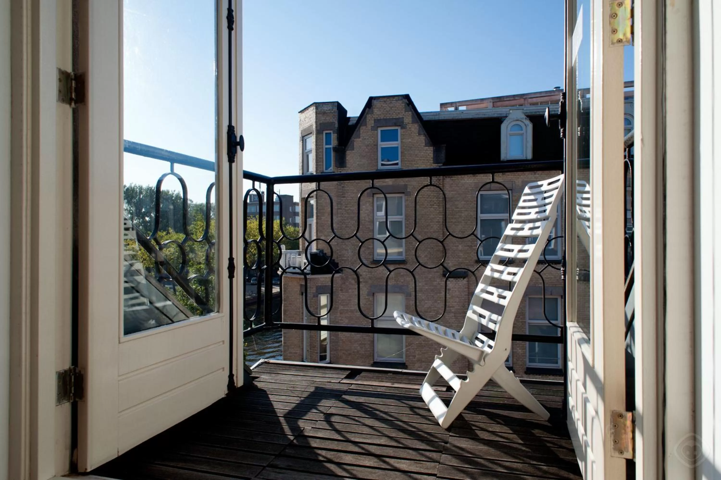 Balcony/Terrace in Canal Holiday Apartment