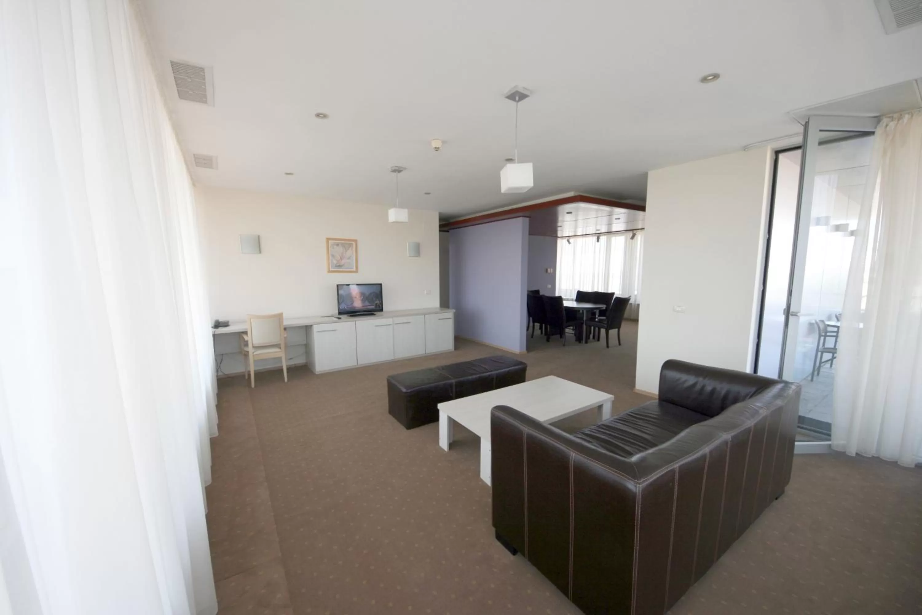 Seating area in Savoy Hotel