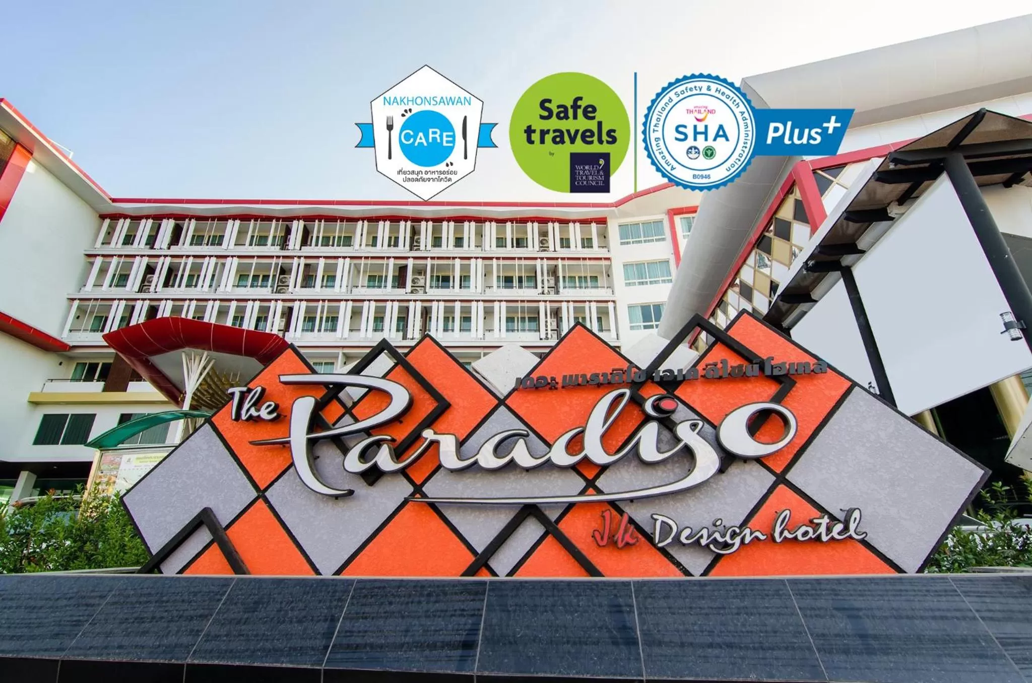 Property building in The Paradiso JK Design Hotel