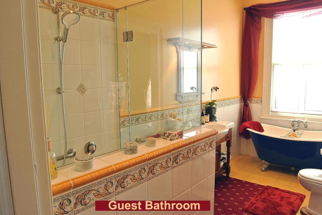 Shower, Bathroom in The Grange