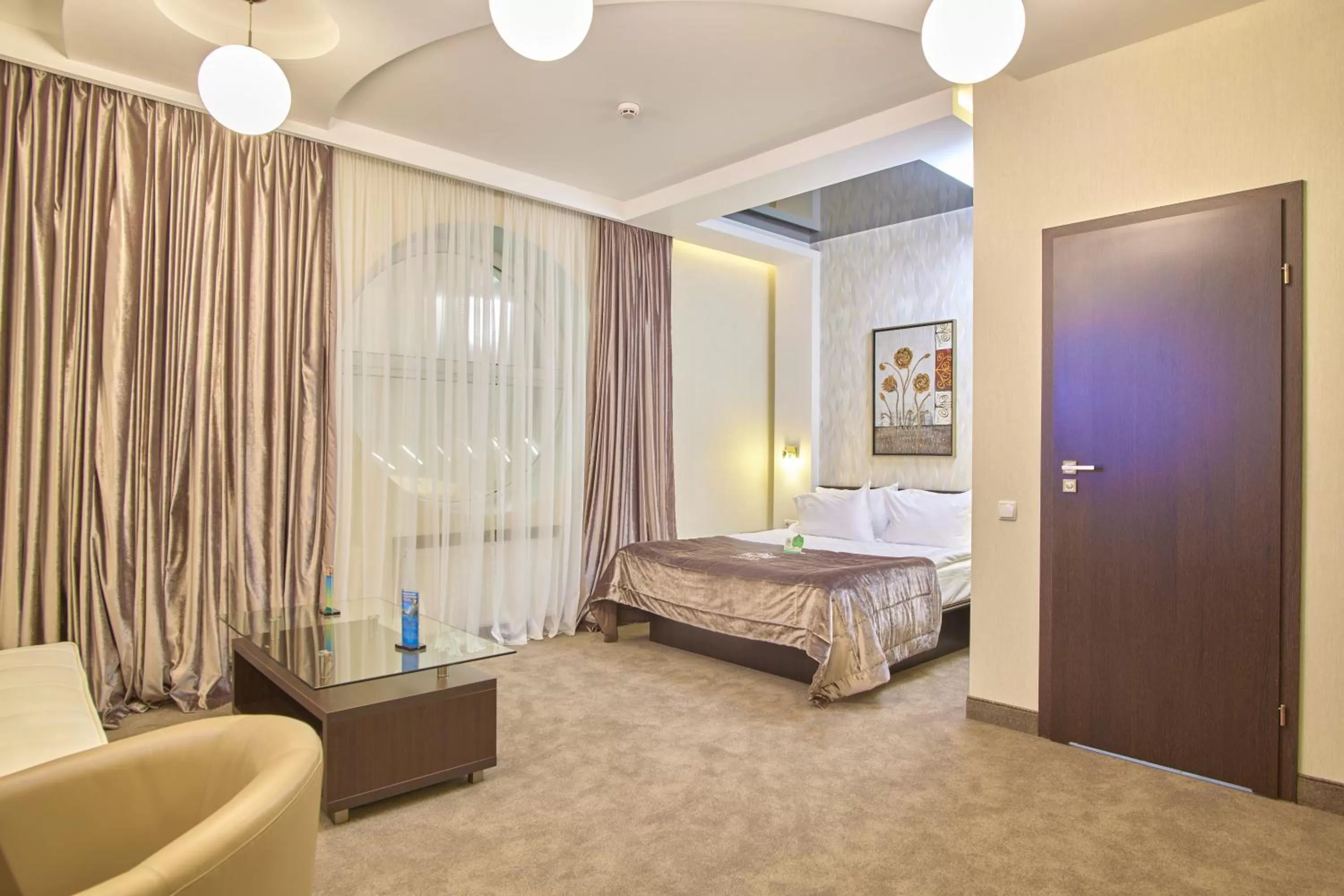 Bed in Hotel & Spa NEMO with dolphins