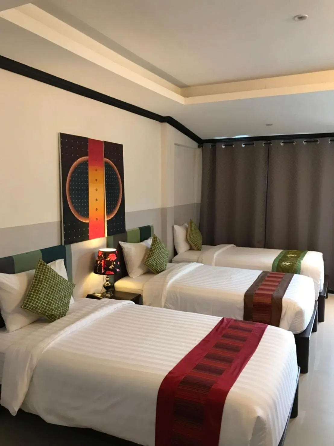 Bed in Queen Boutique Hotel Chaweng