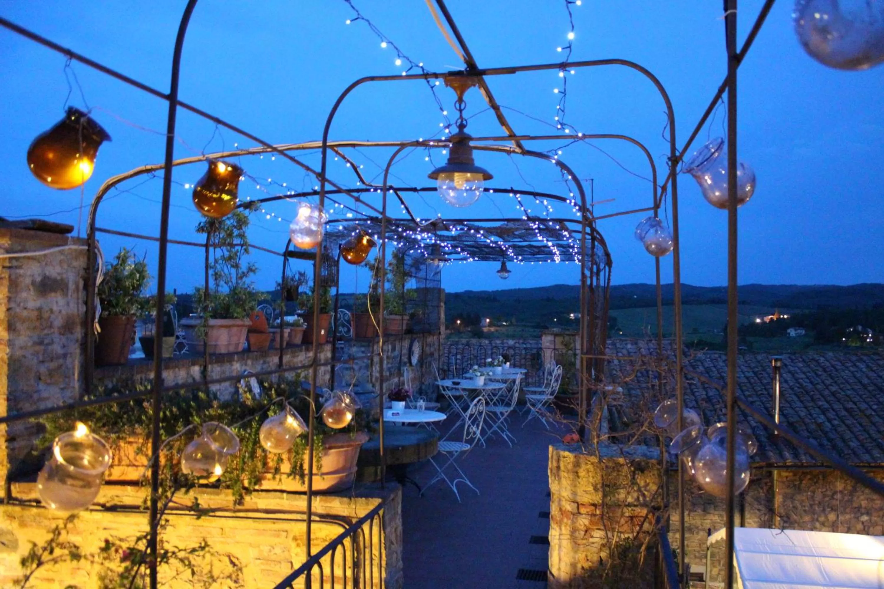 Night in Le Terrazze Del Chianti b&b Residenza d'Epoca e di Charme