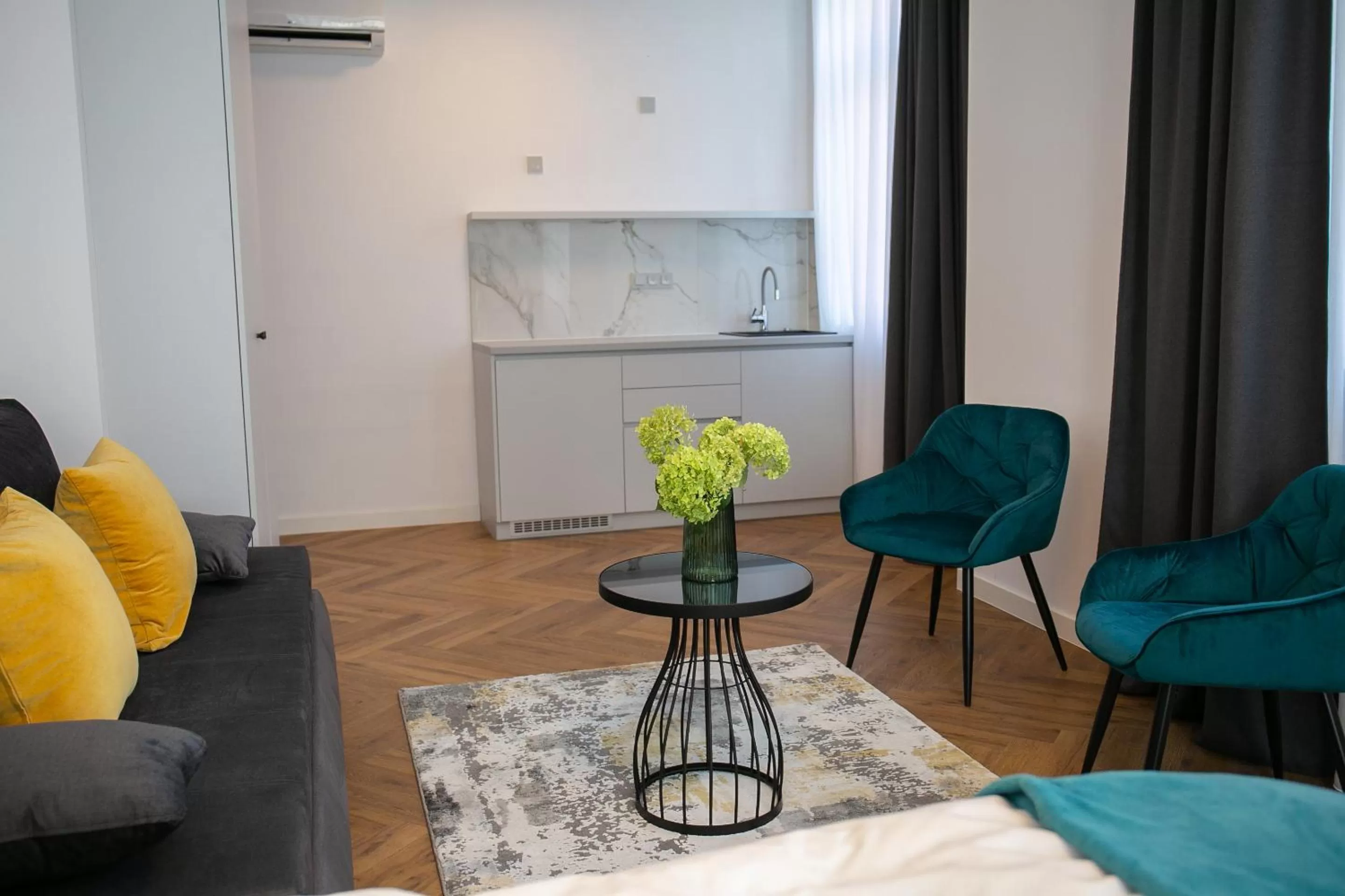 Kitchen or kitchenette in Hotel Central Park