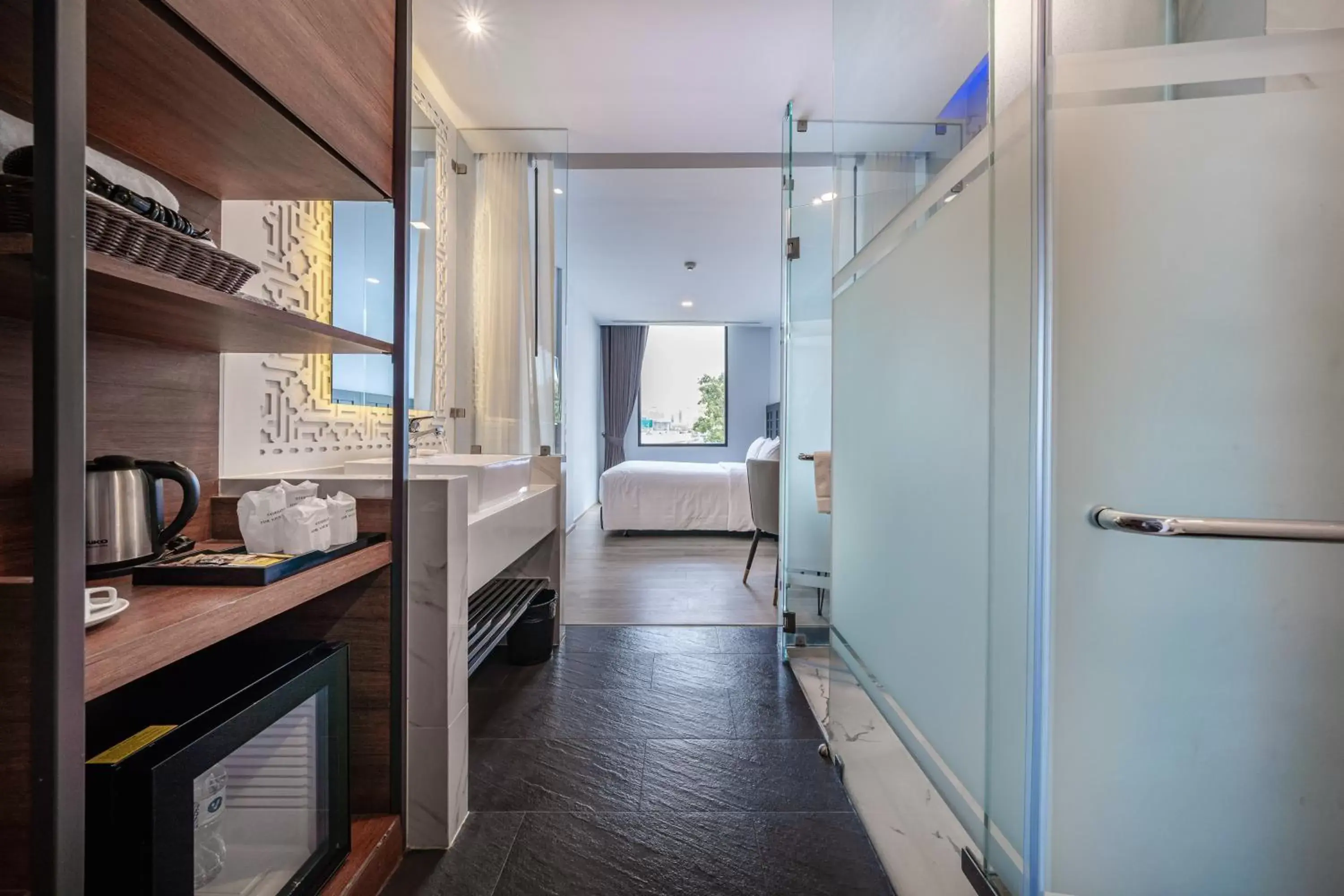 Standard Double Room in VIX Bangkok at Victory Monument Standard Double Room in VIX Bangkok at Victory Monument