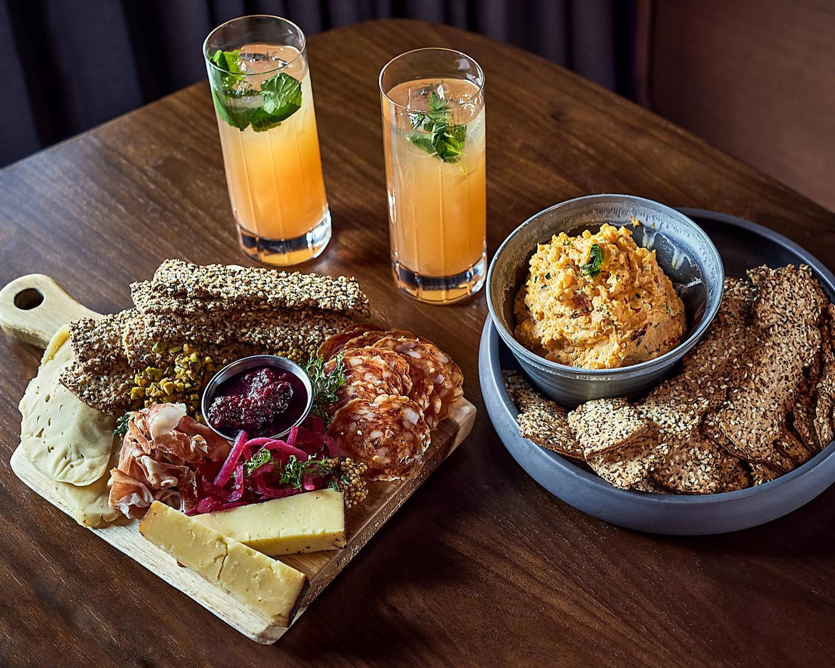 Restaurant/places to eat in The Rally Hotel at McGregor Square