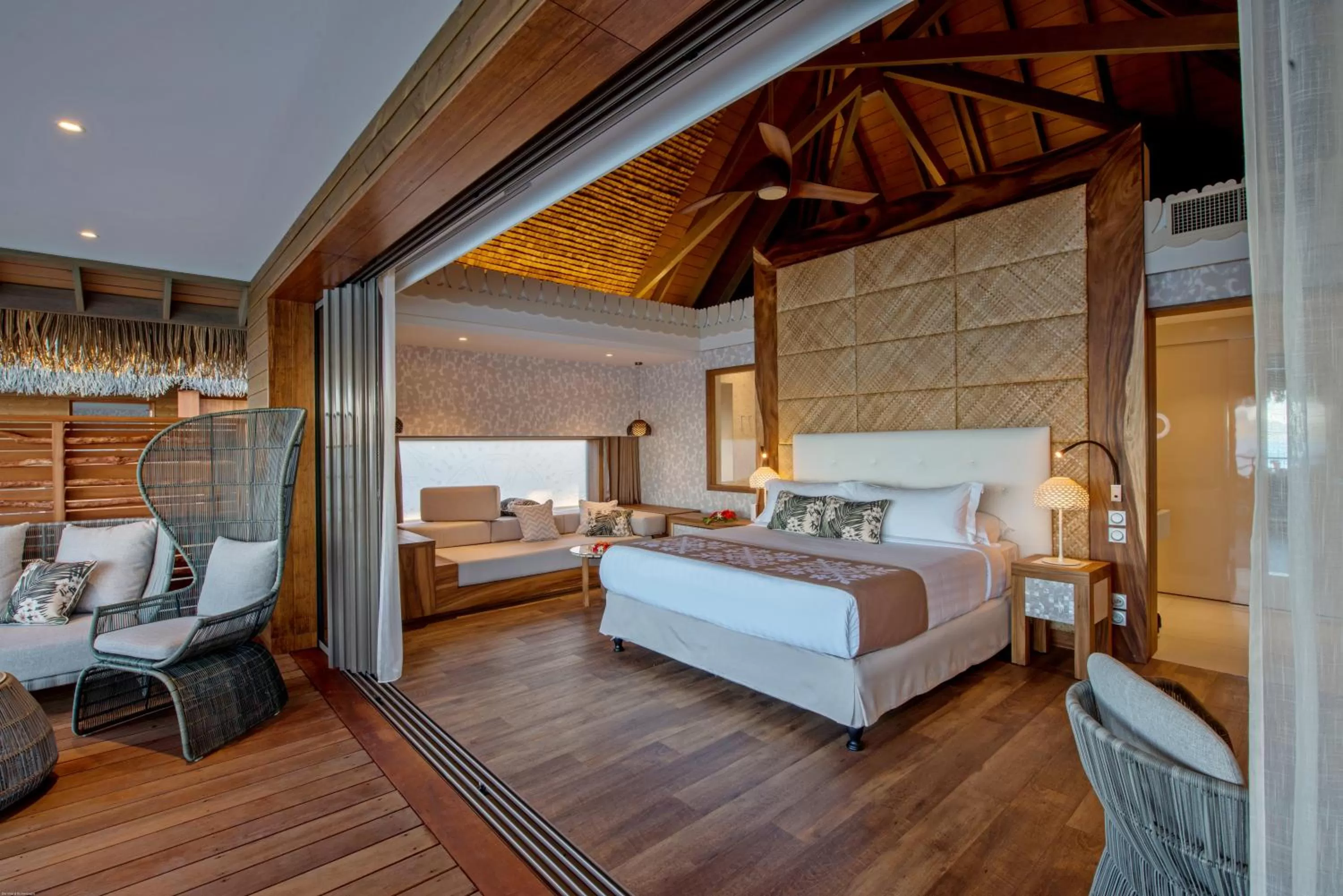 Bedroom, Bed in InterContinental Tahiti Resort & Spa by IHG