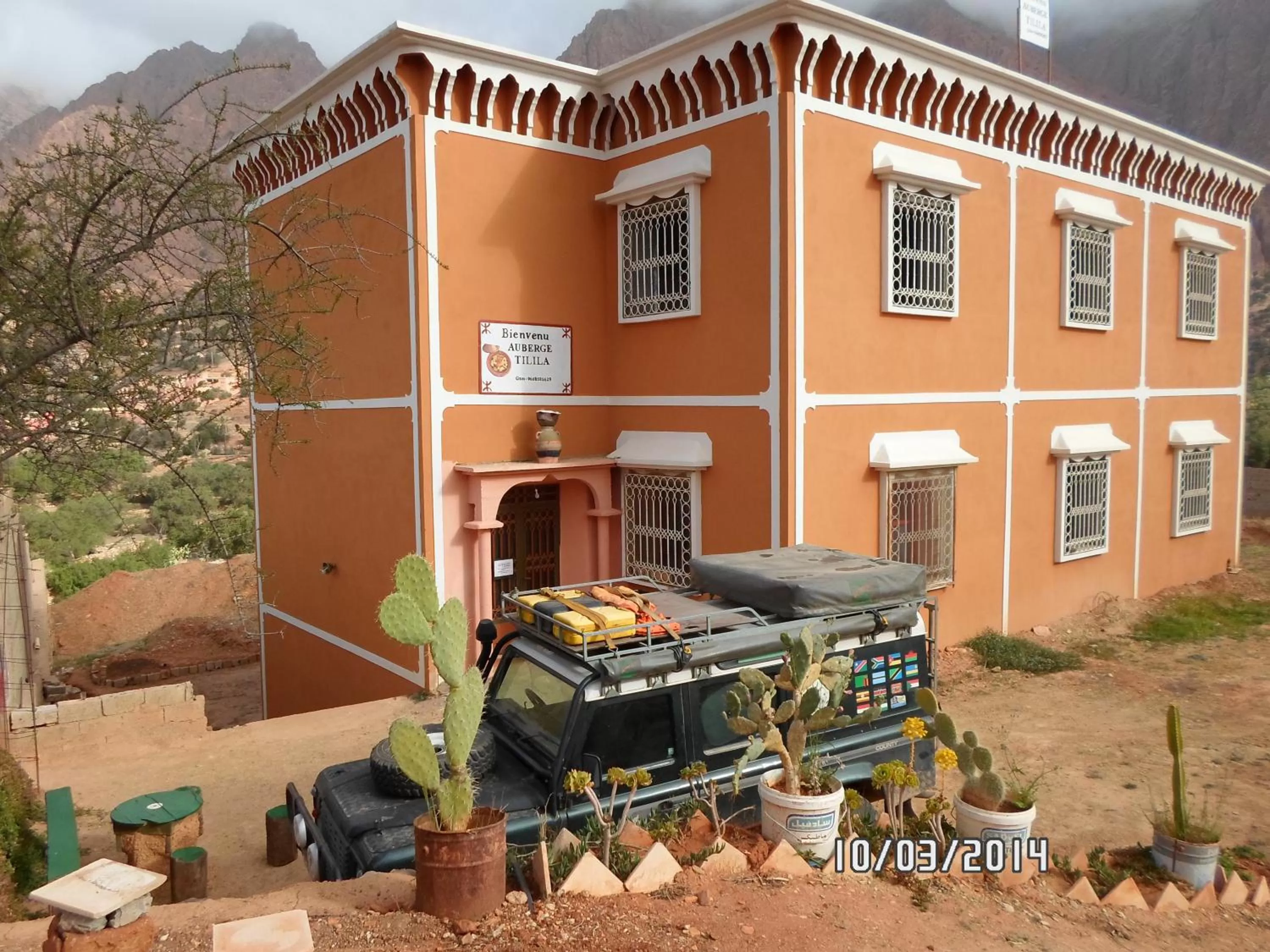 Facade/entrance in Auberge Tilila