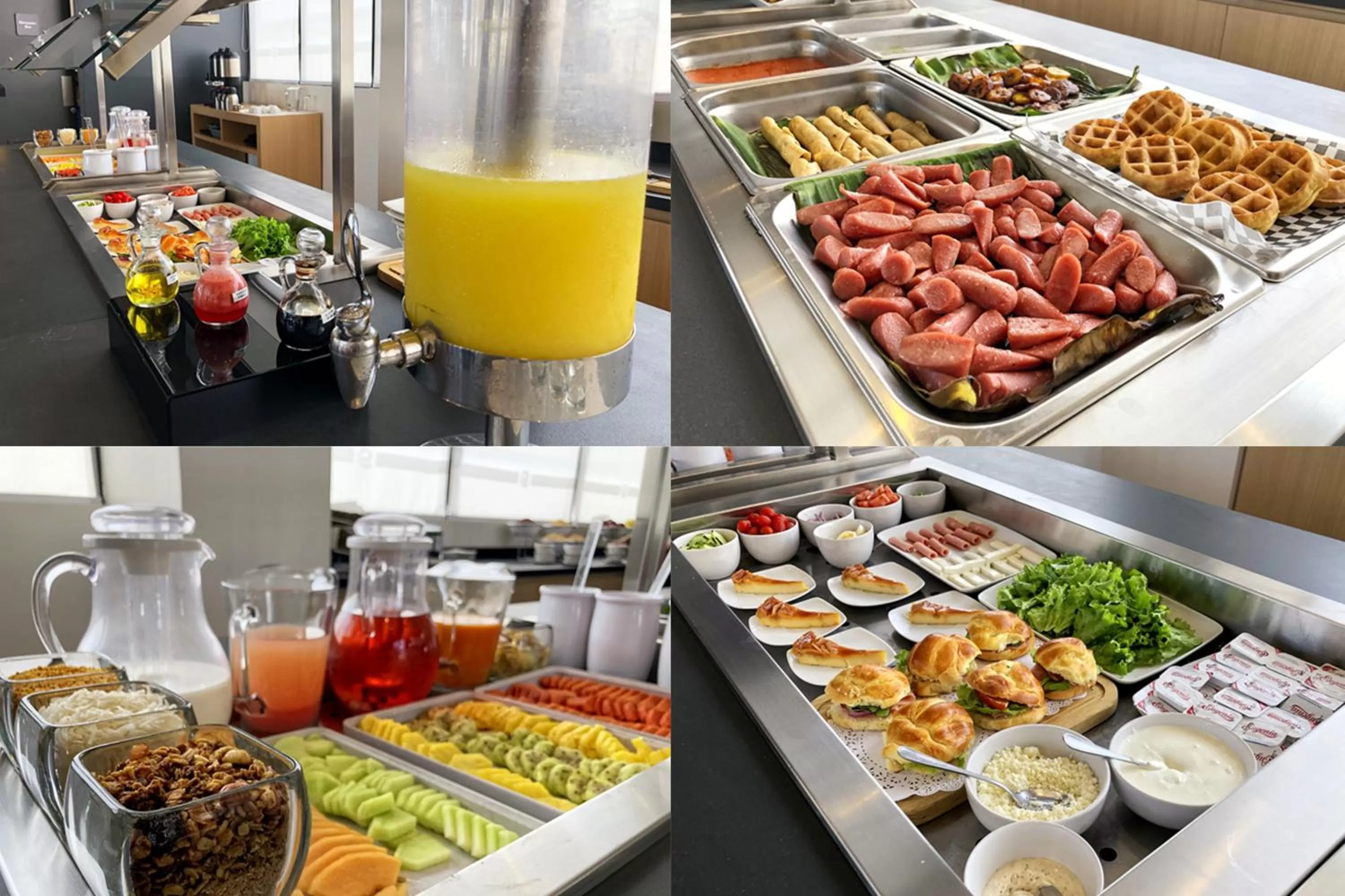 Buffet breakfast in Ramada Encore by Wyndham Aguascalientes