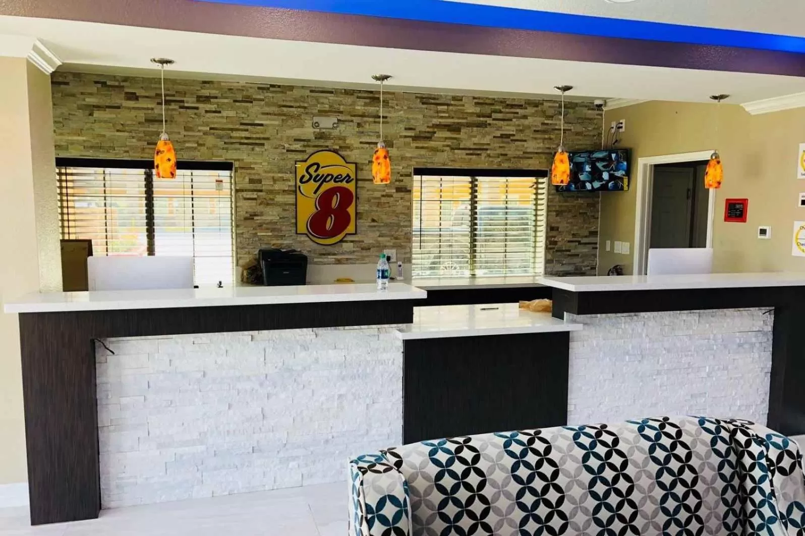 Lobby or reception in Super 8 by Wyndham Houston Northwest Cypress