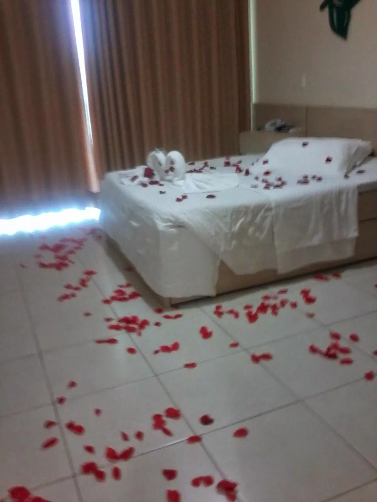 Bed in Ocean View Hotel