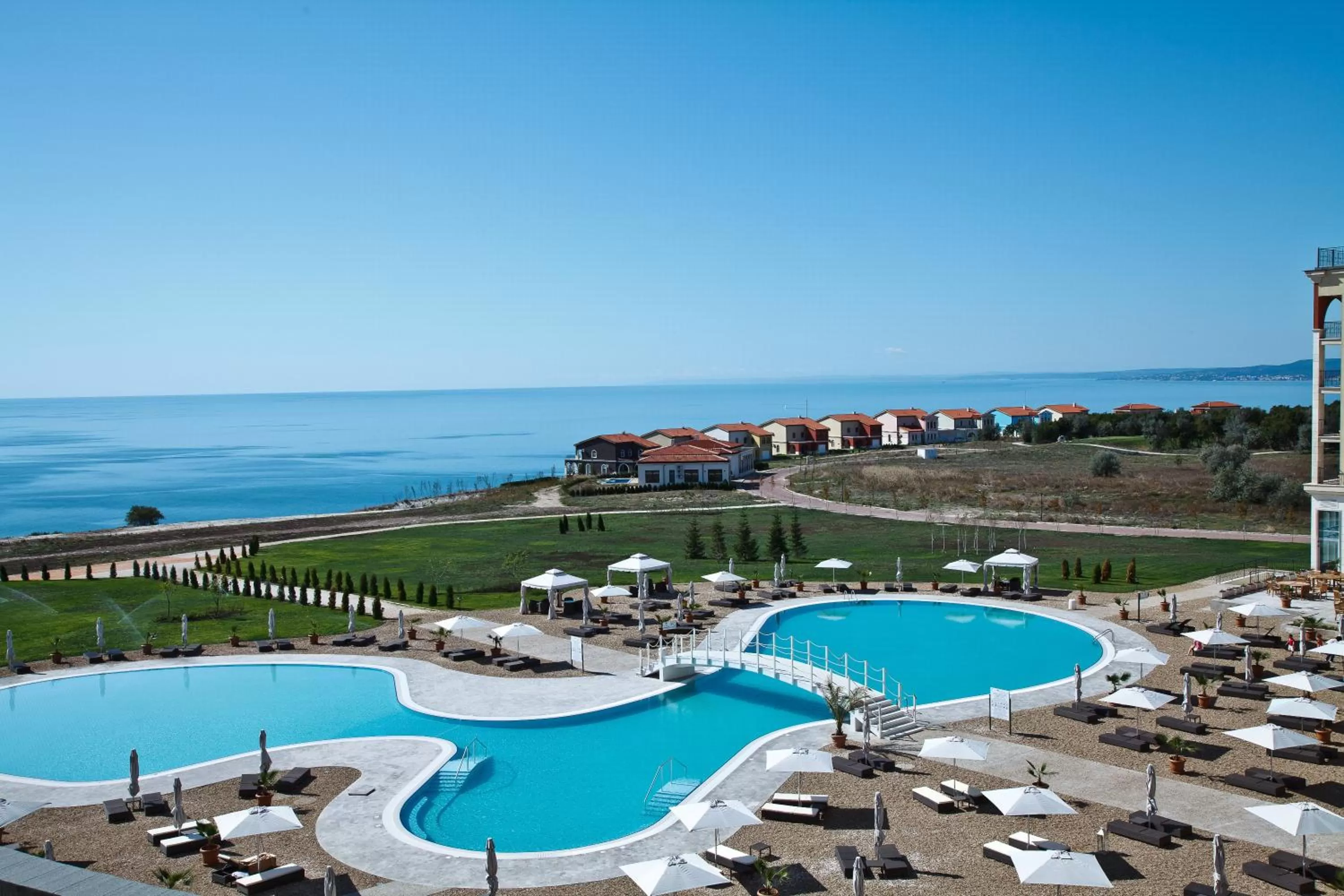 Pool view in Lighthouse Golf & Spa Hotel