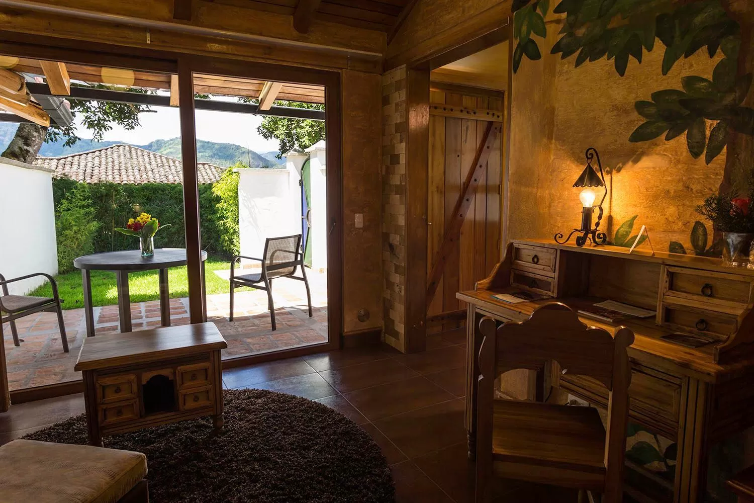 Patio in Luna Volcán, Adventure SPA