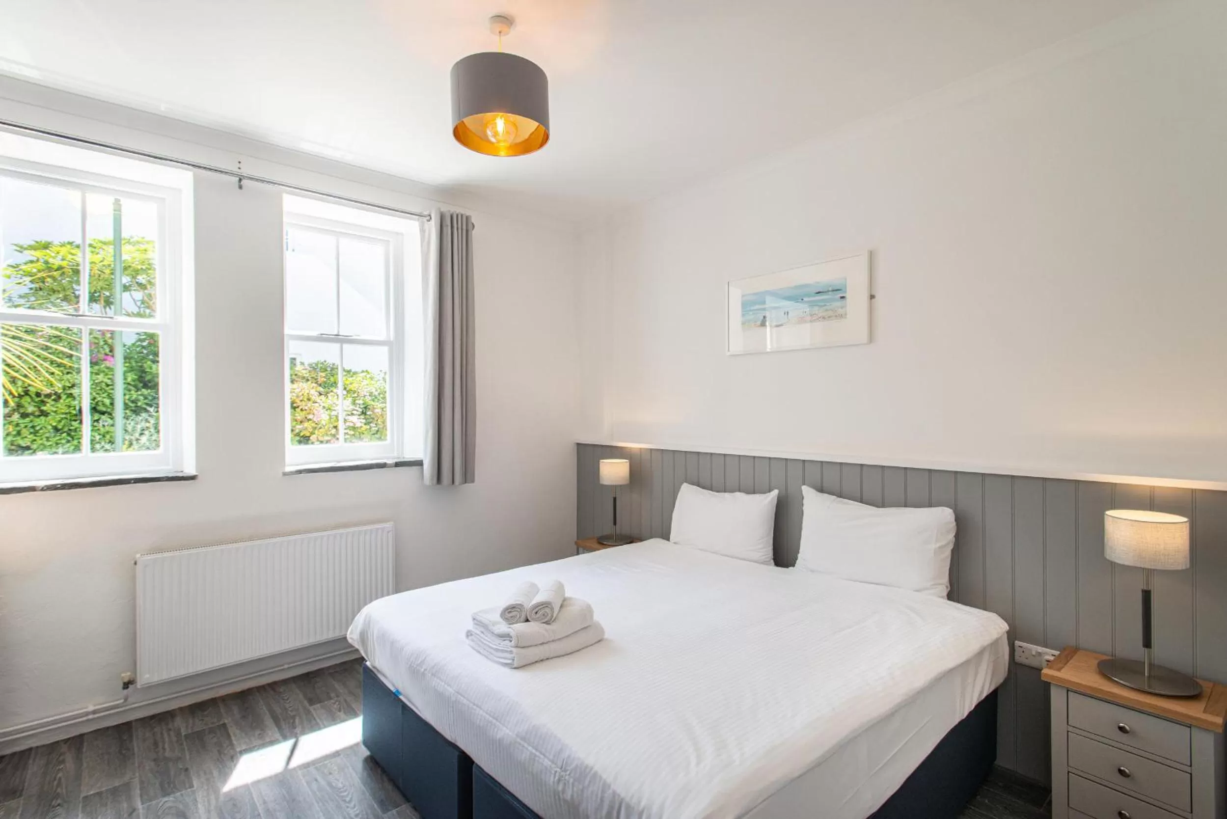 Bed in Tregenna Castle Resort