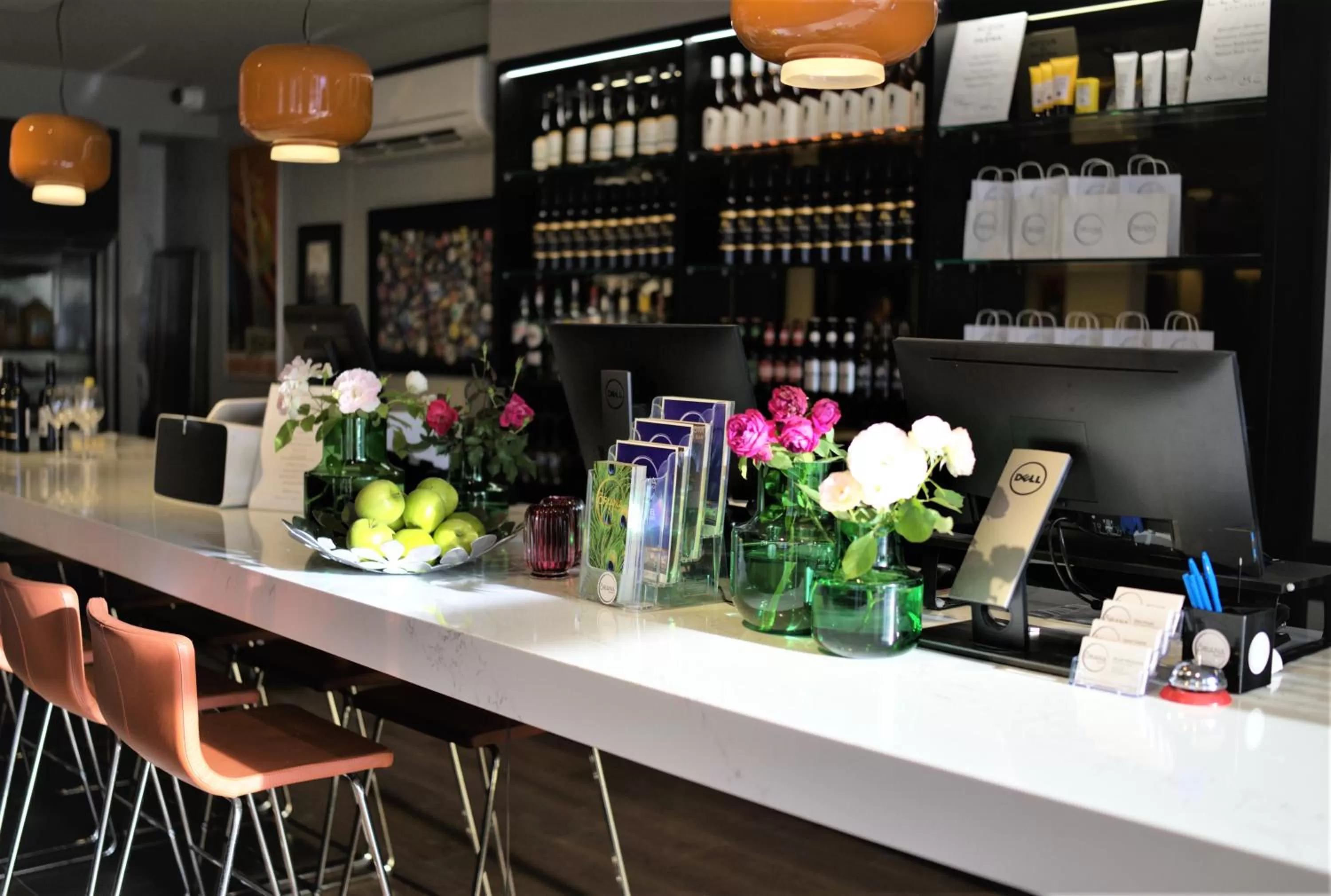 Lobby or reception in The Oriana Orange - Retro Hotel & Resort