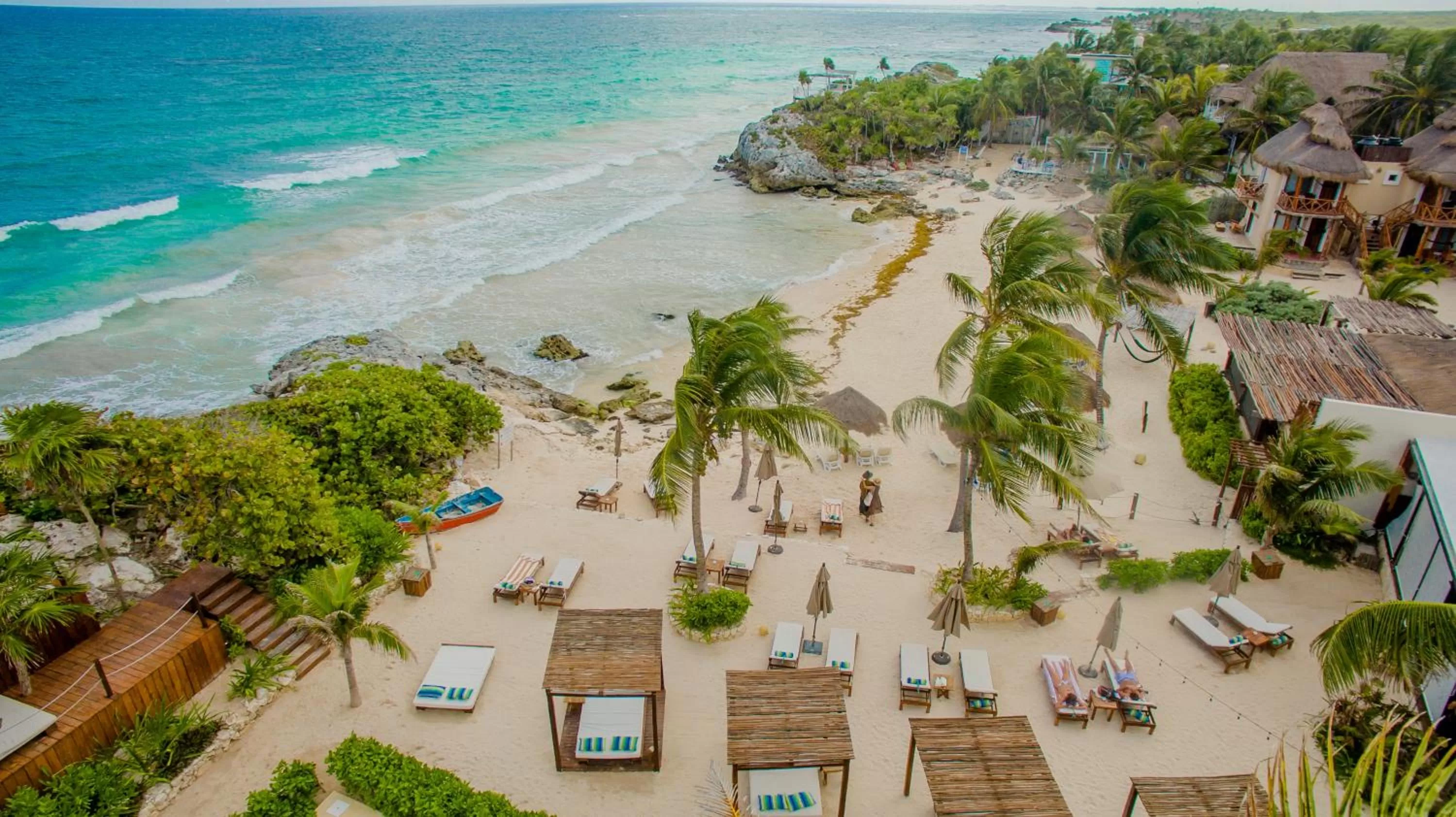 Beach in Maria Del Mar Tulum - Adults Only