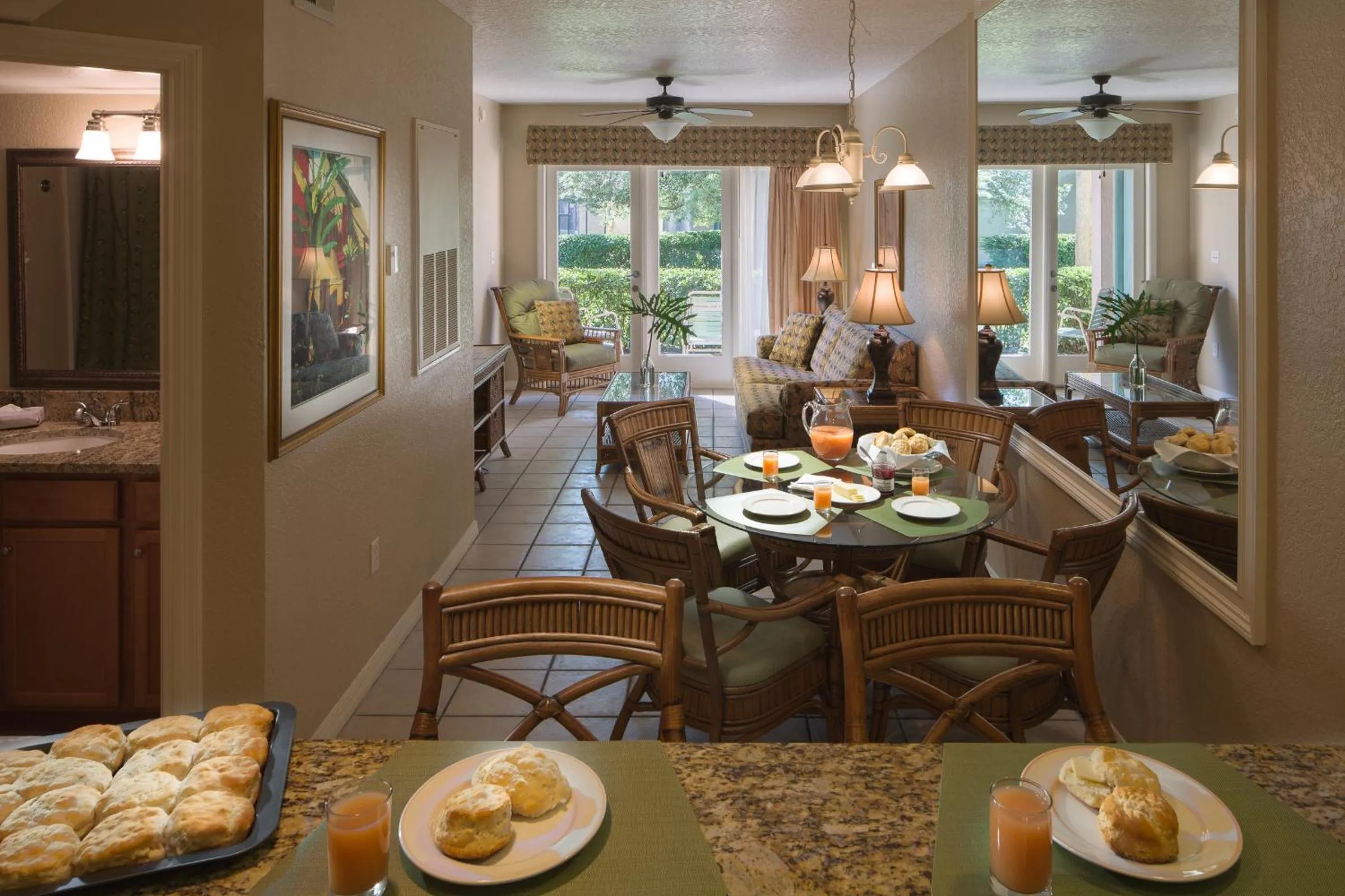 Dining area in Vacation Villas 2, a Ramada by Wyndham