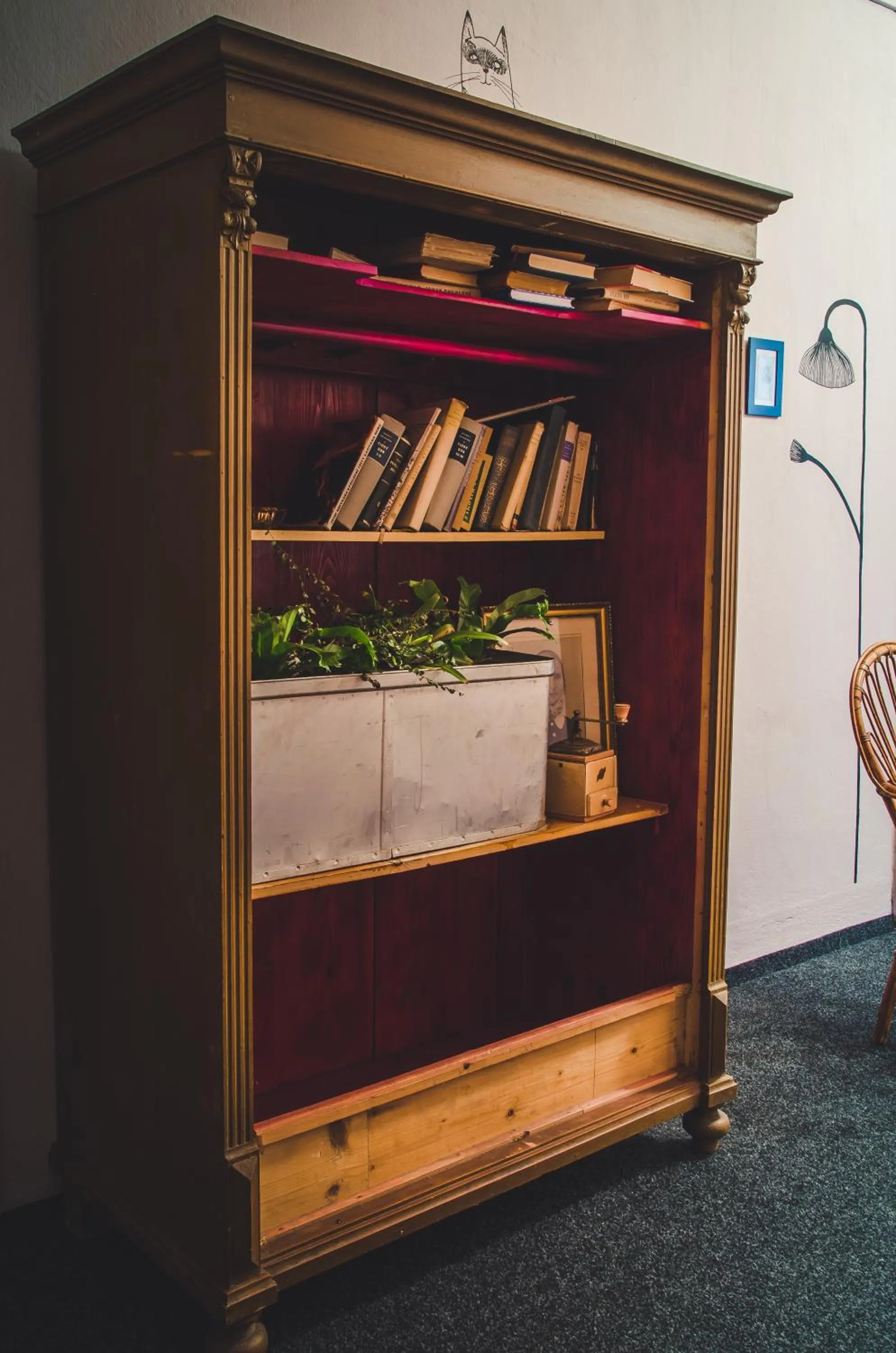 Library in Hostel Dakura