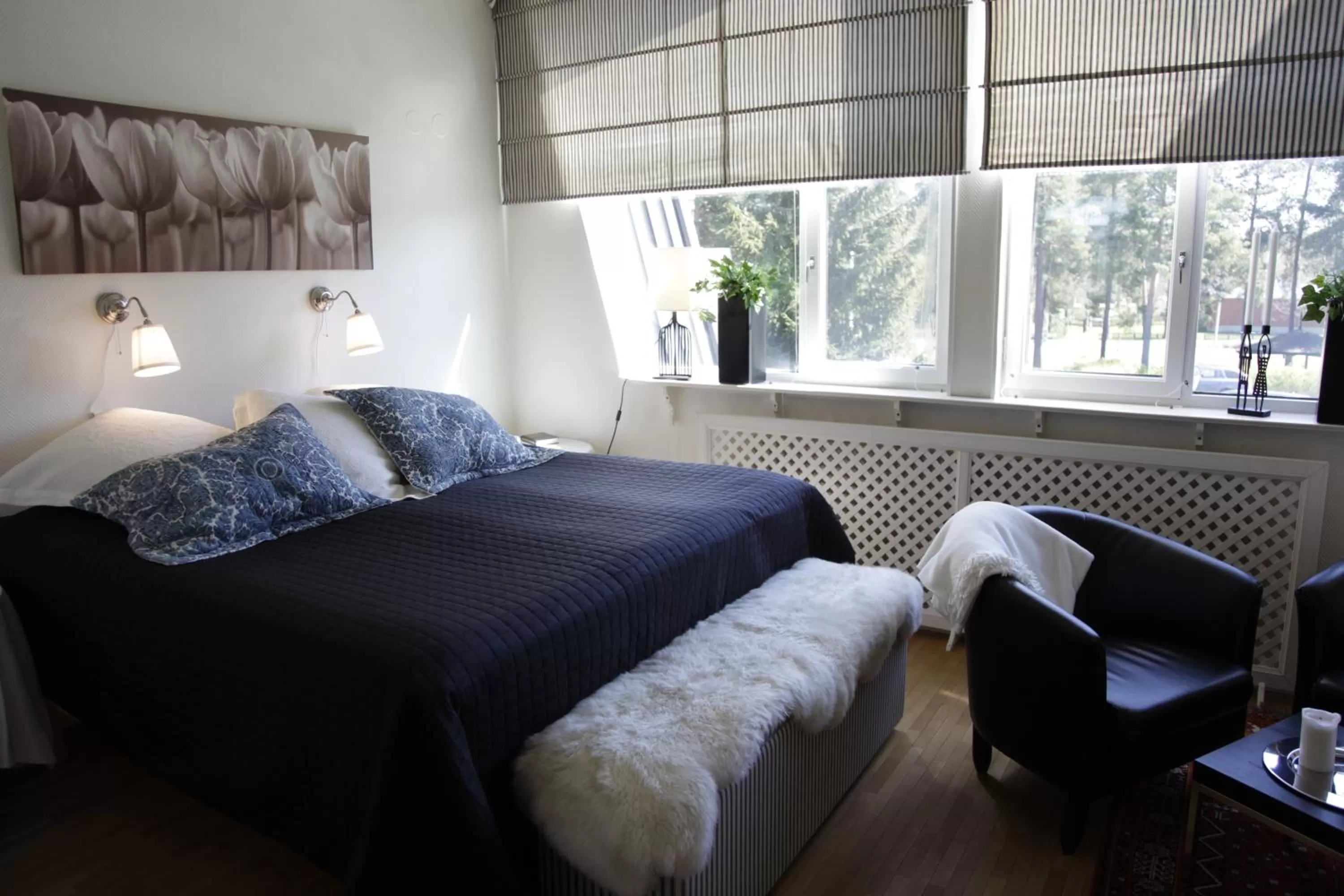 Bed in Hotel Småland