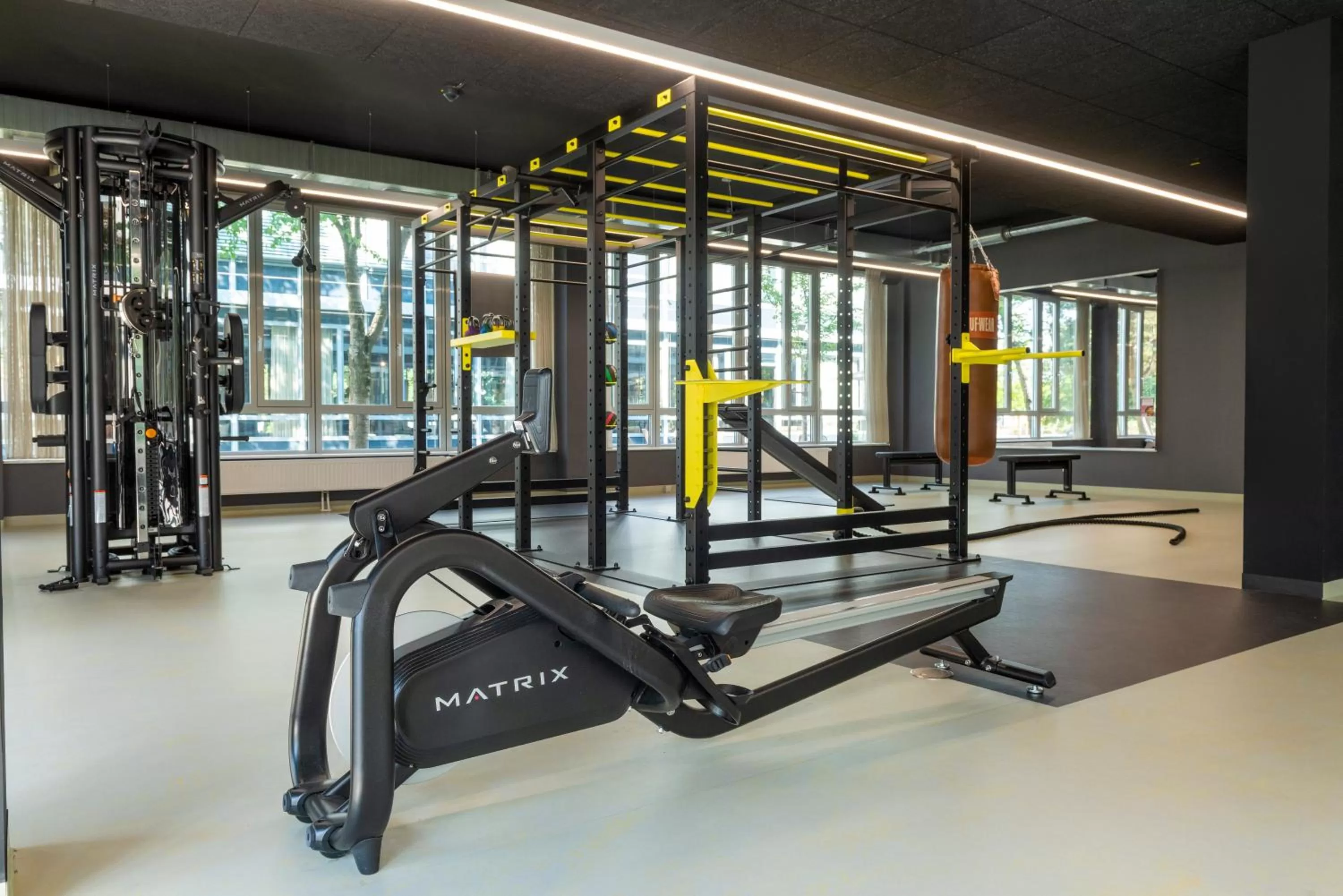 Fitness centre/facilities in Flightgate Munich Airport Hotel, a member of Radisson Individuals