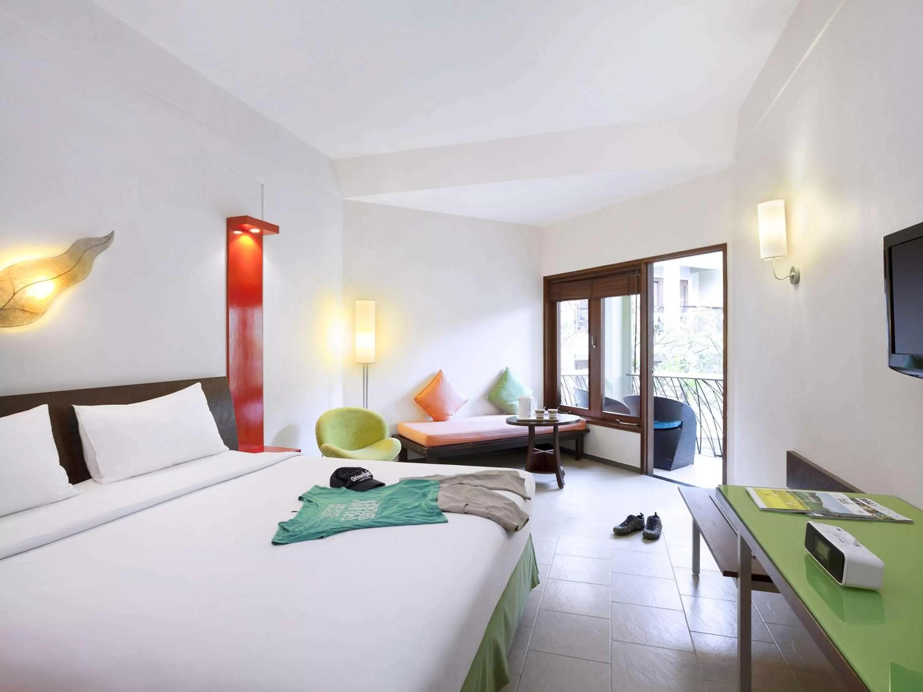 Superior Double Room with Pool View in ibis Styles Bali Legian