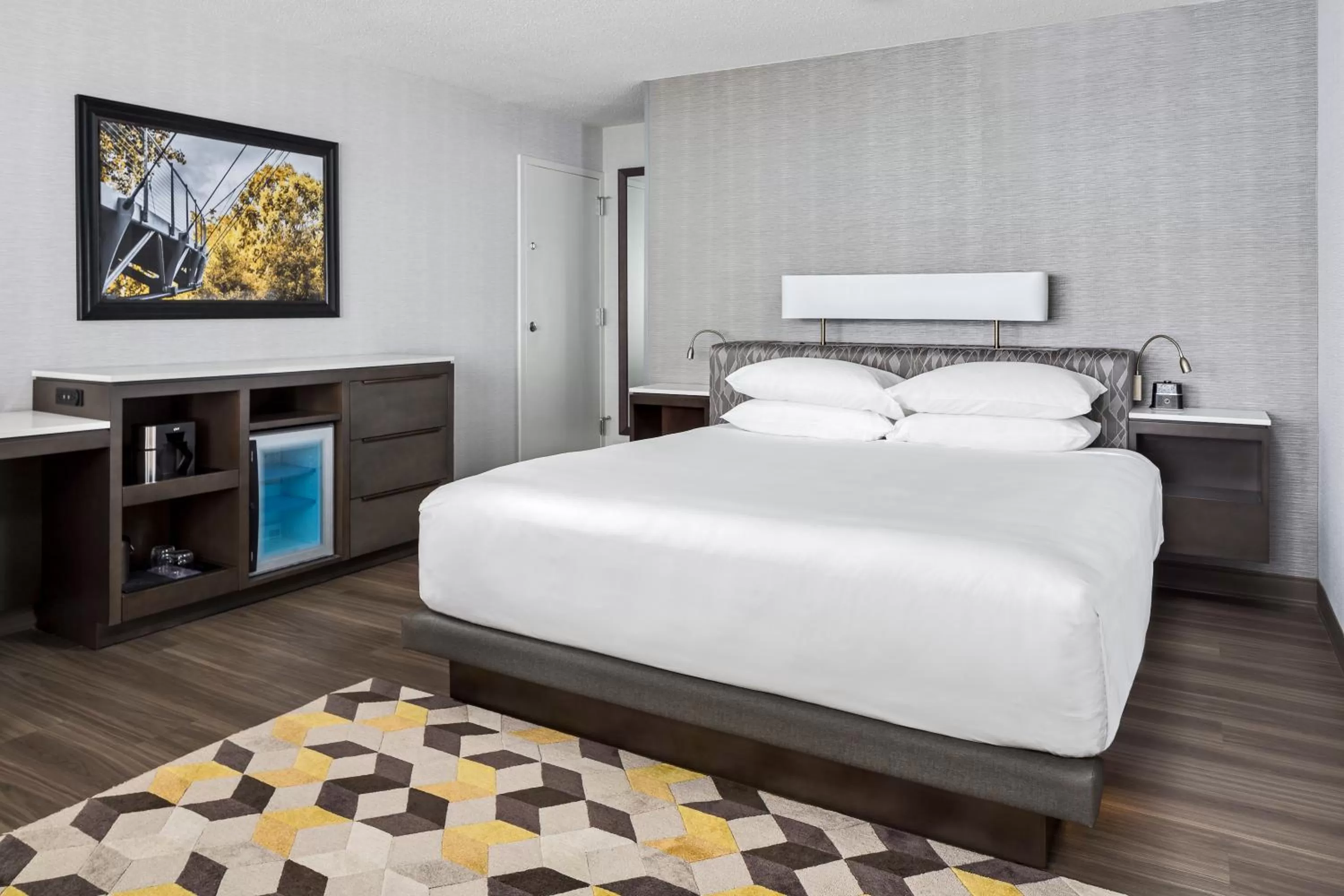 King Room with Accessible Shower - Disability Access in Hyatt Regency - Greenville