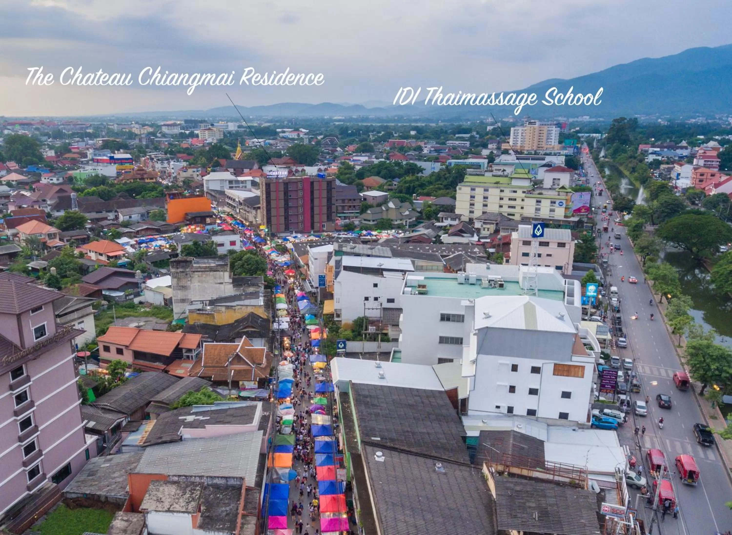 Bird's eye view in The Chateau Chiangmai Residence