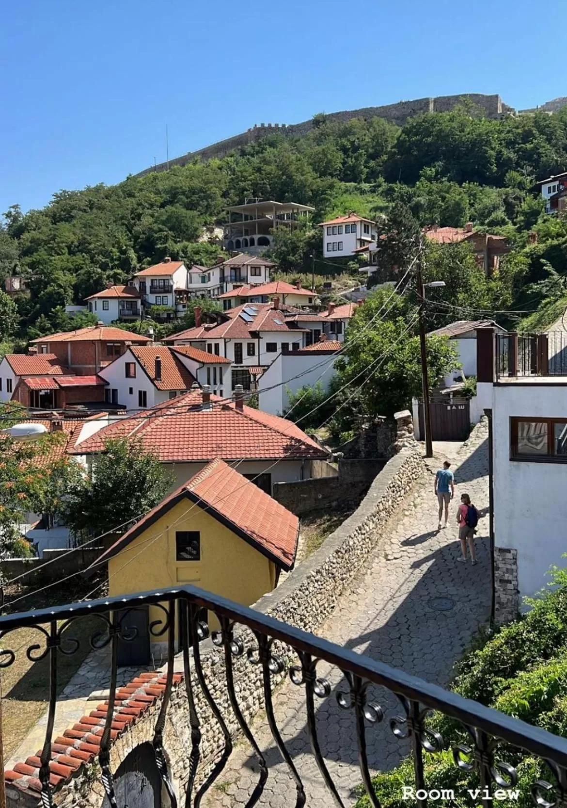 Balcony/Terrace, Mountain View in Hotel Castello