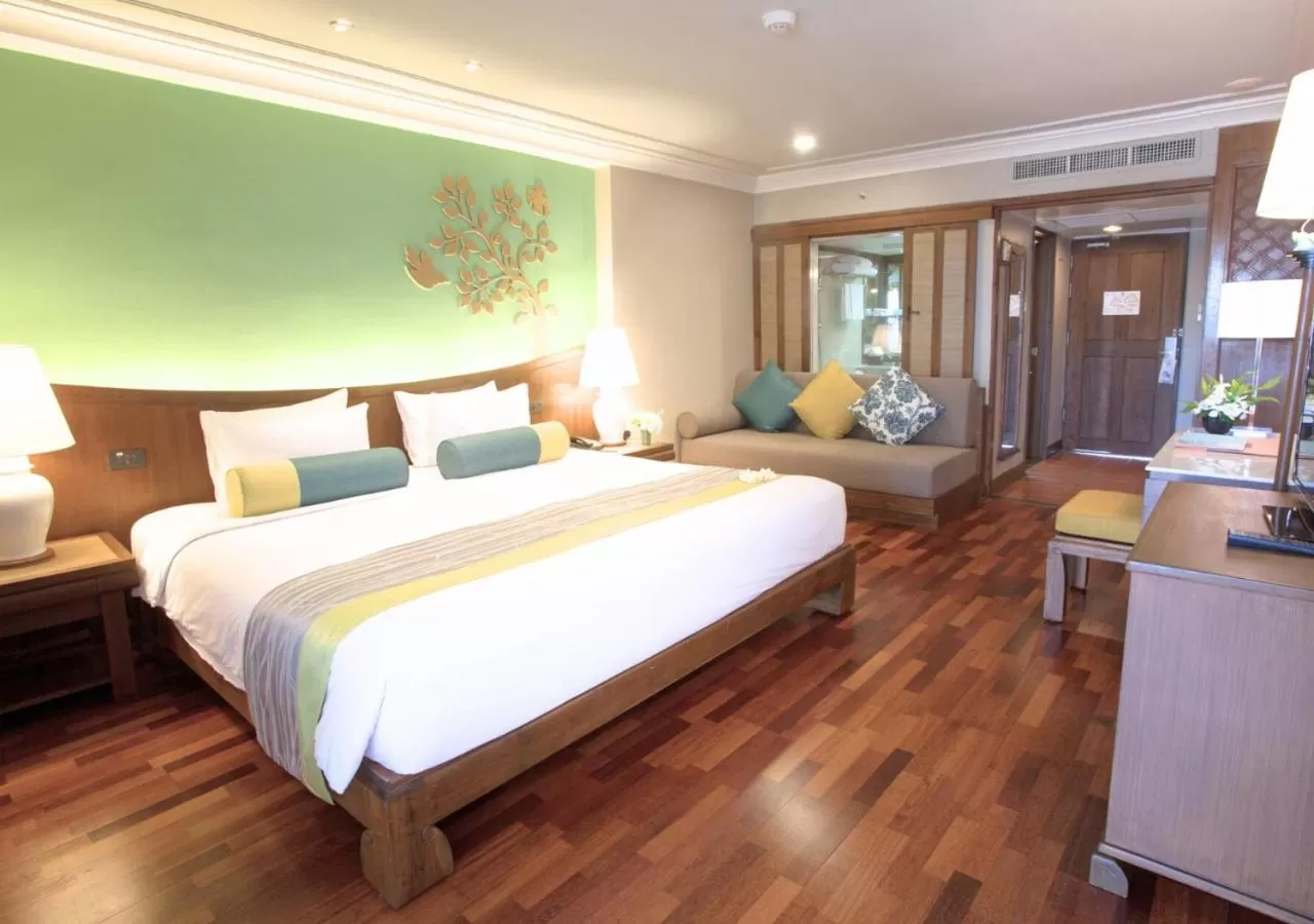 Bed in The Regent Cha Am Beach Resort, Hua Hin
