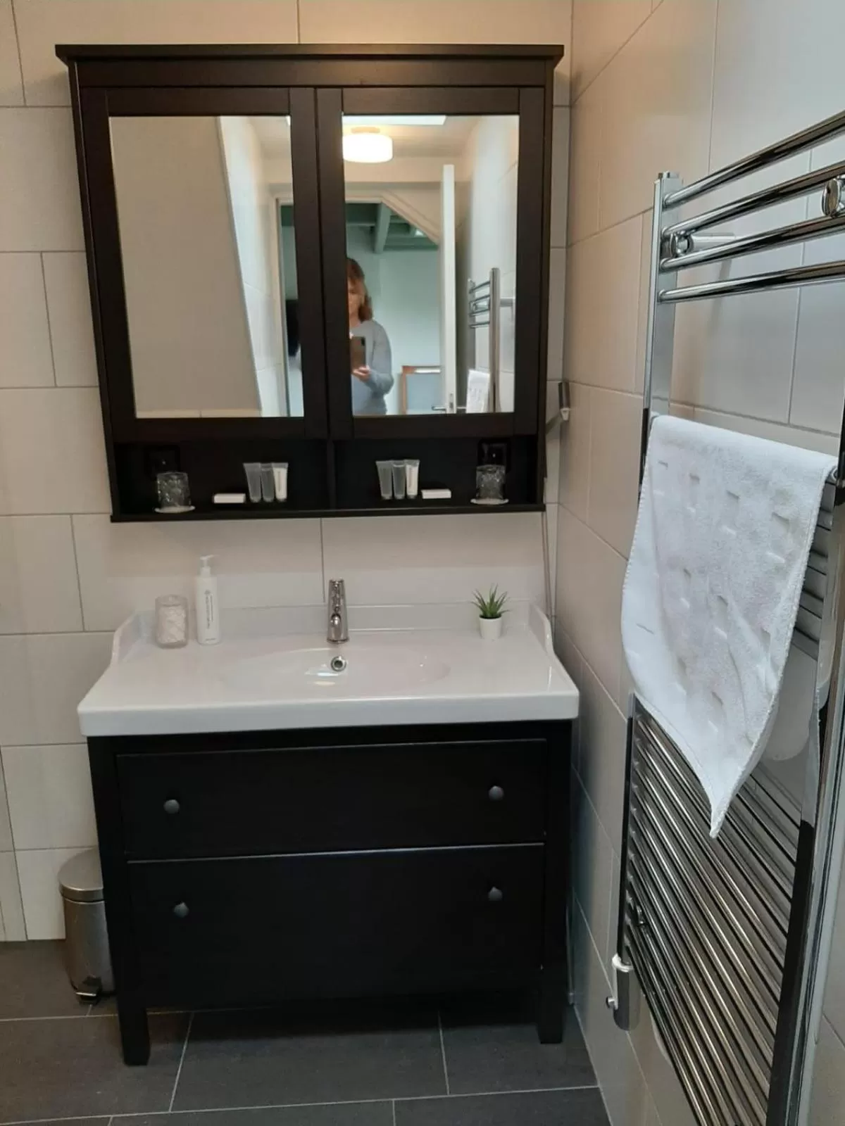 Bathroom in B&B en SPA Landgoed Matanze