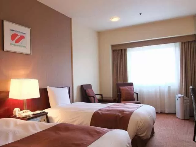 Standard Twin Room with No Cleaning Service - Non-Smoking in Fukuyama New Castle Hotel