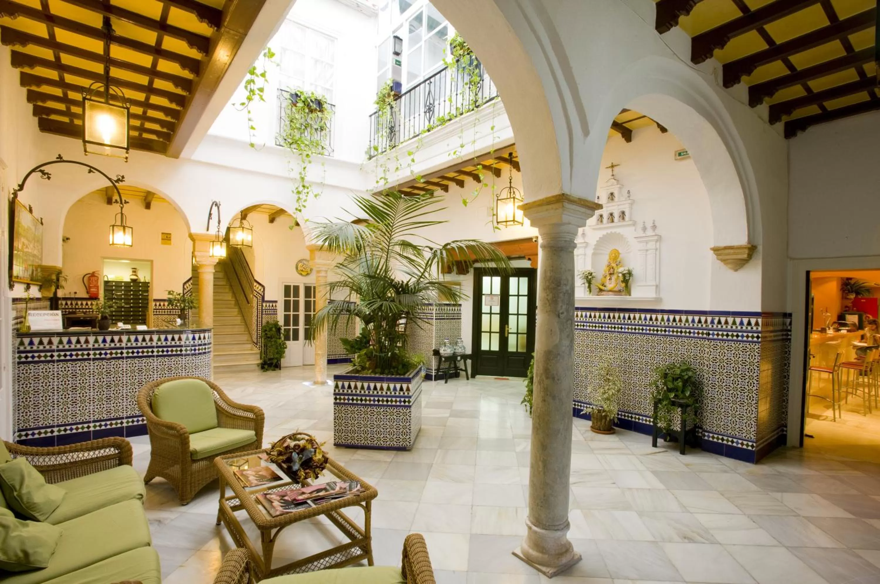 Lobby or reception in Los Helechos