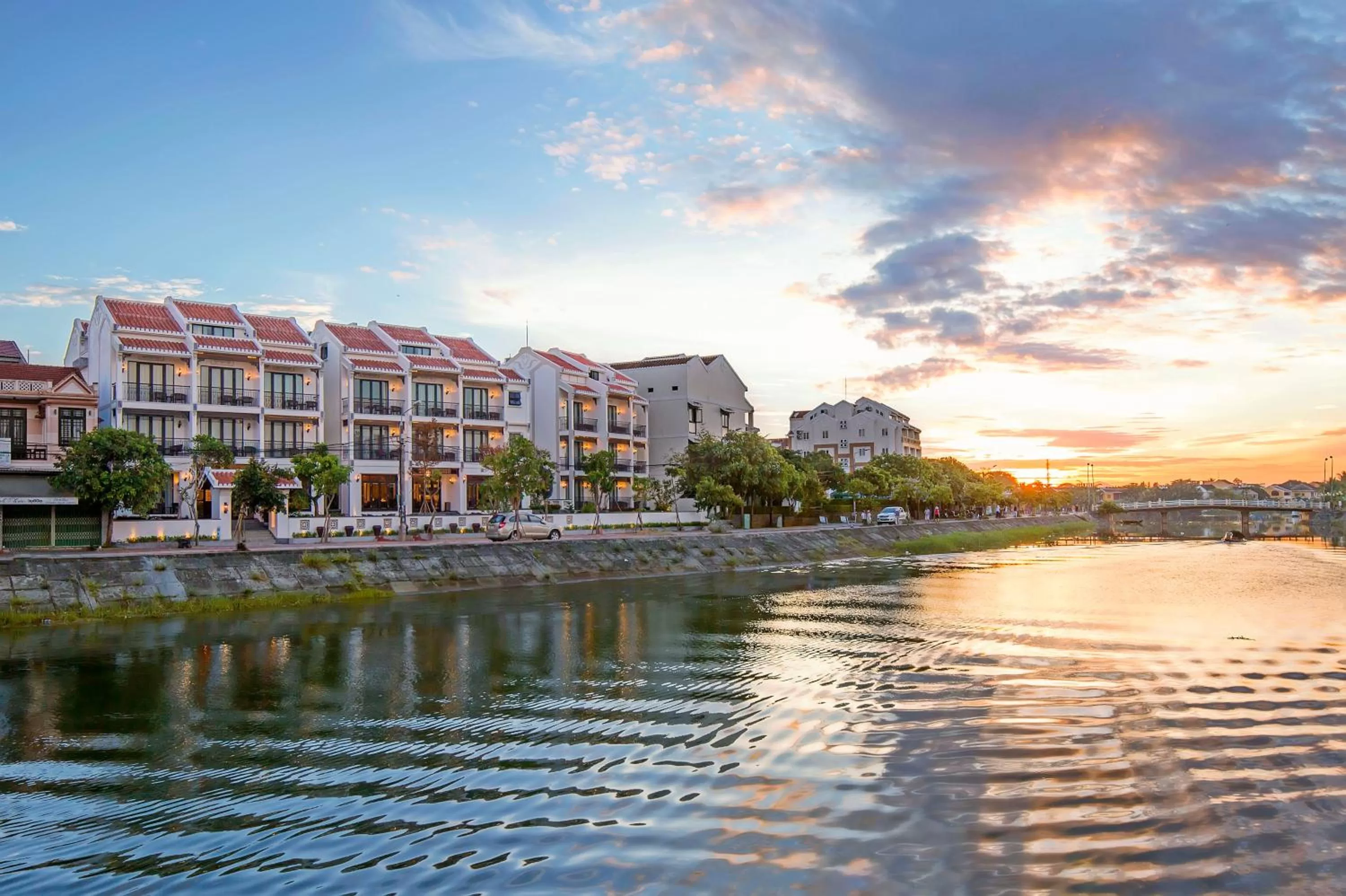 Property building in Laluna Hoi An Riverside Hotel & Spa