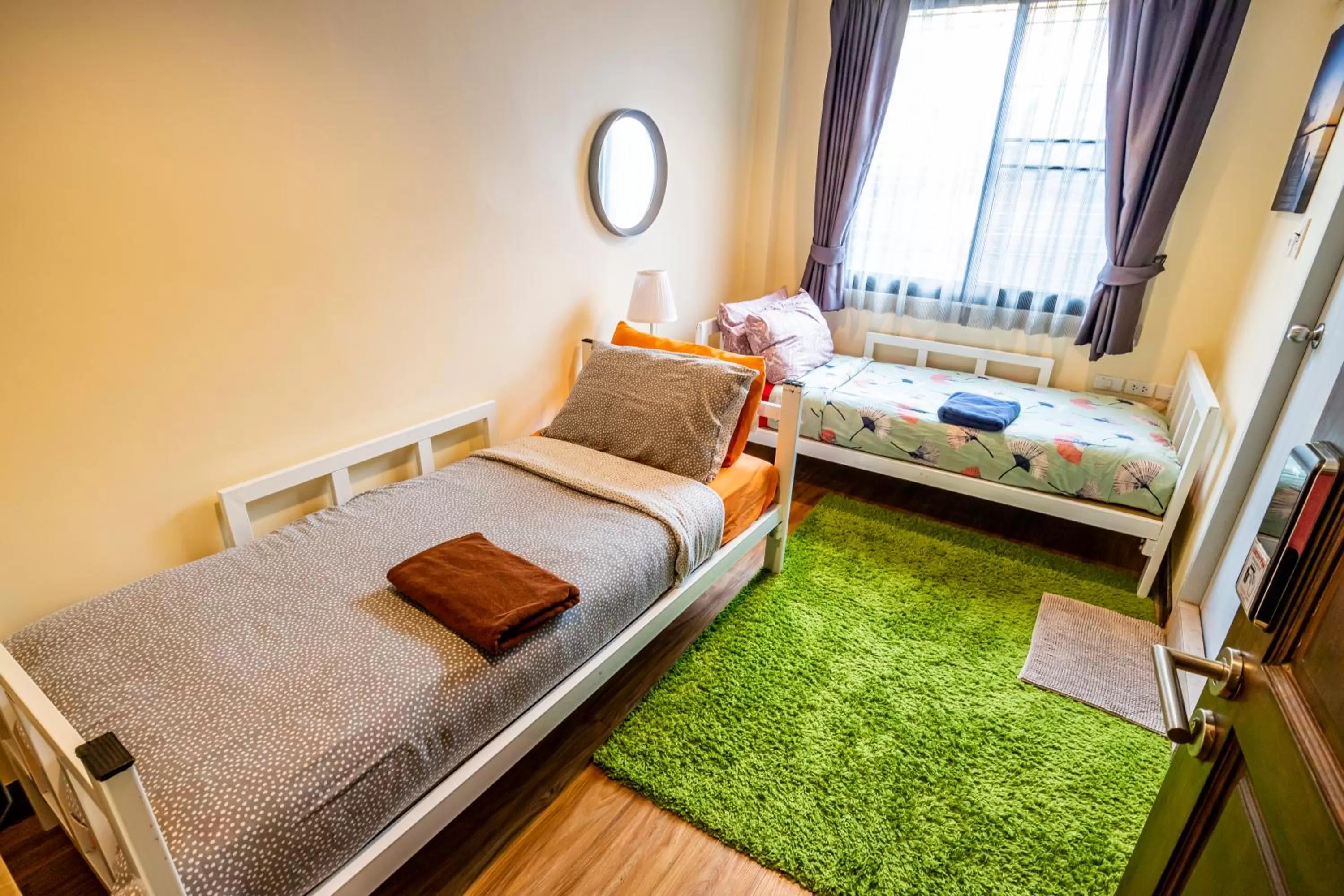 Bed in The Cube Sathorn Boutique Hotel