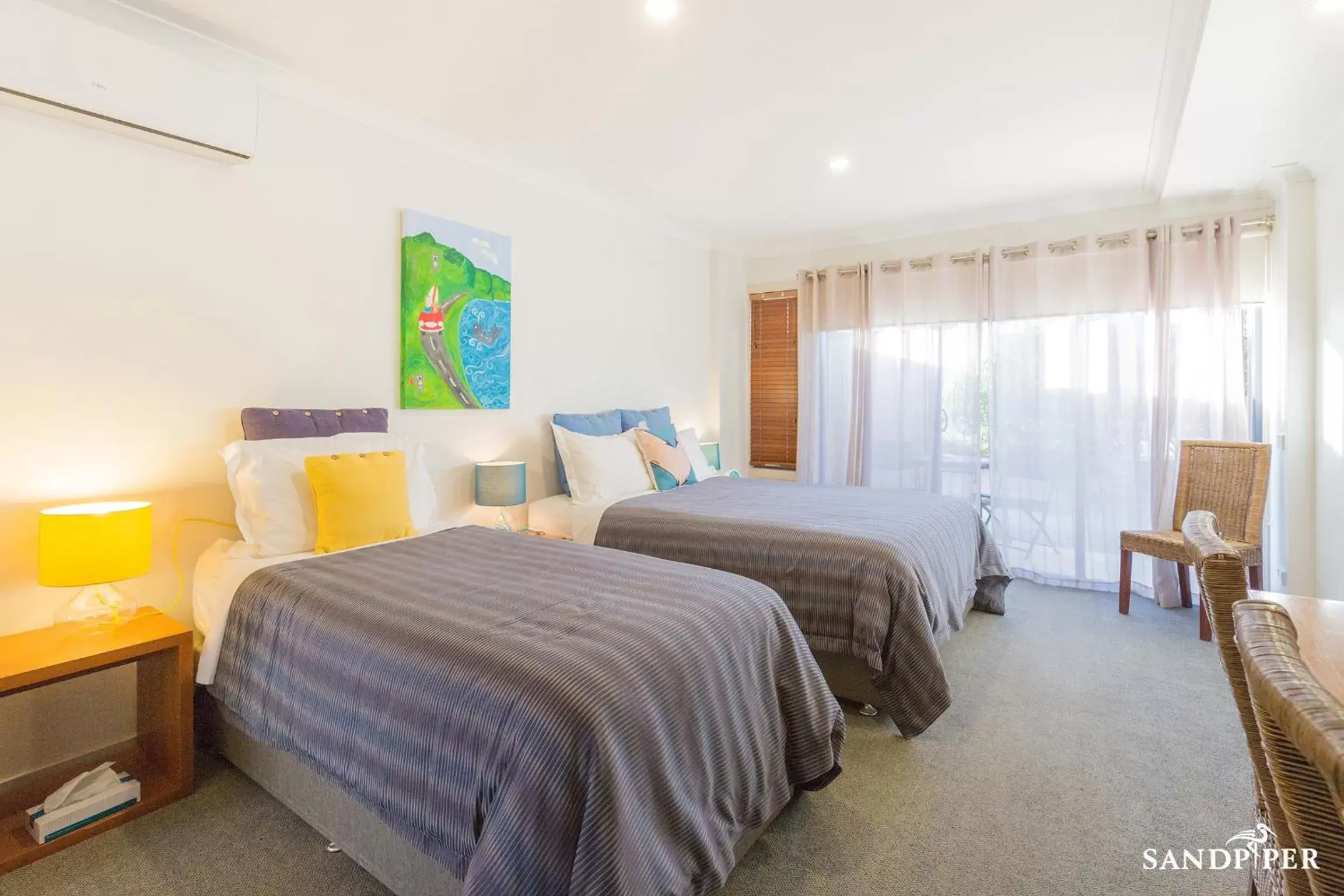 Double or Twin Room with Terrace in Sandpiper Motel Apollo Bay Double or Twin Room with Terrace in Sandpiper Motel Apollo Bay