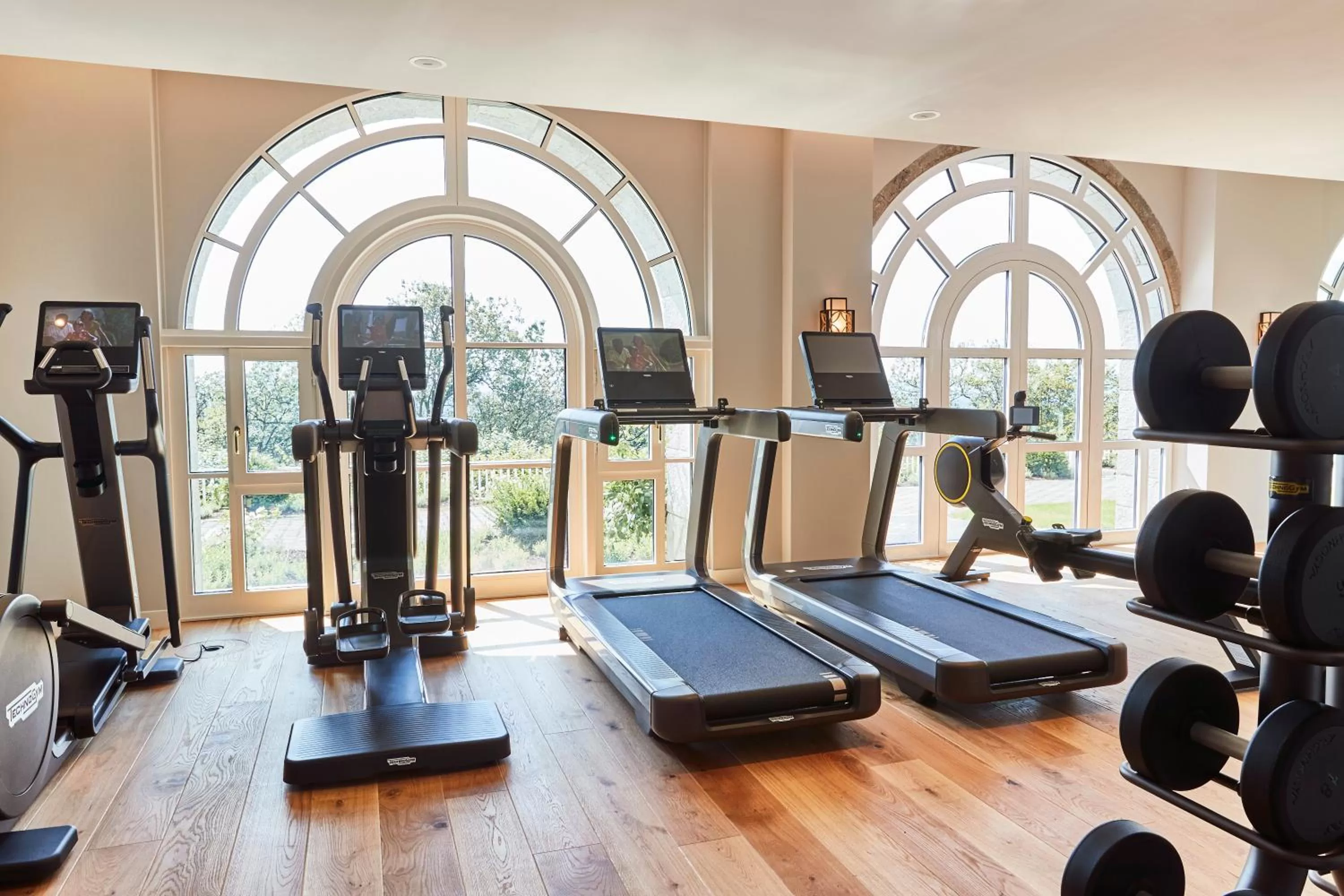 Fitness centre/facilities in Steigenberger ICON Grandhotel & Spa Petersberg