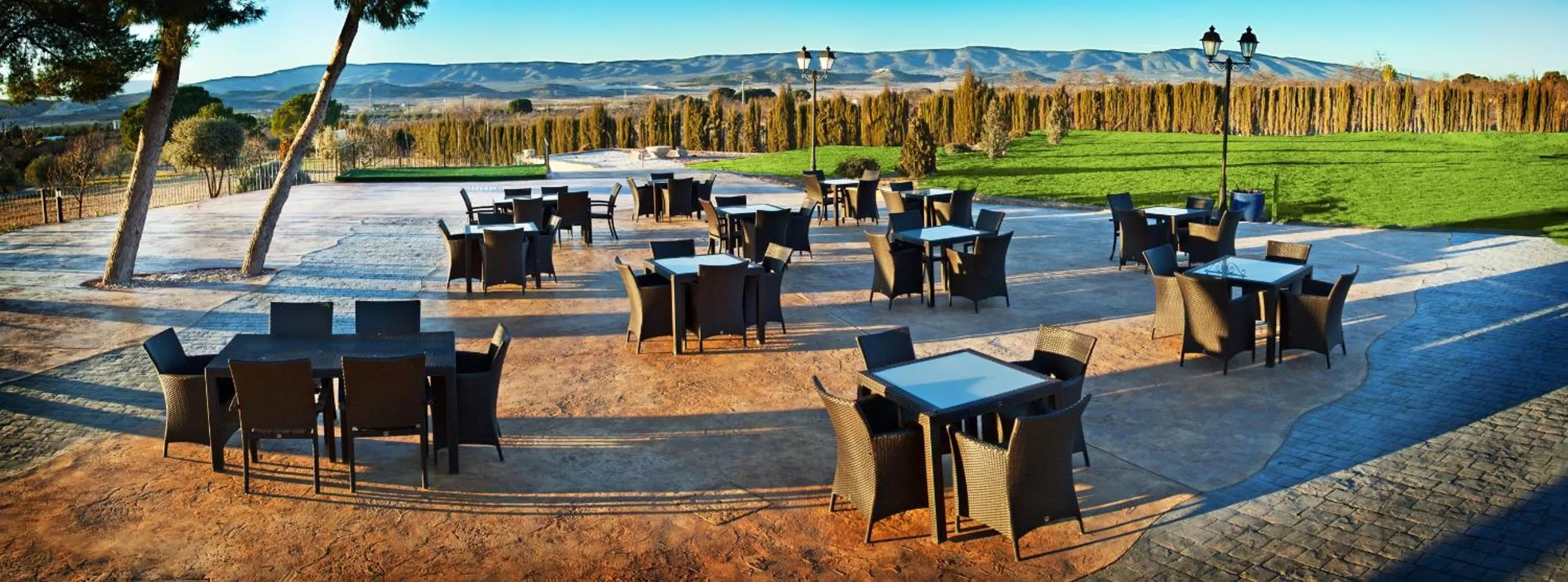 Balcony/Terrace in Hotel Rural Castillo de Biar Finca FANECAES