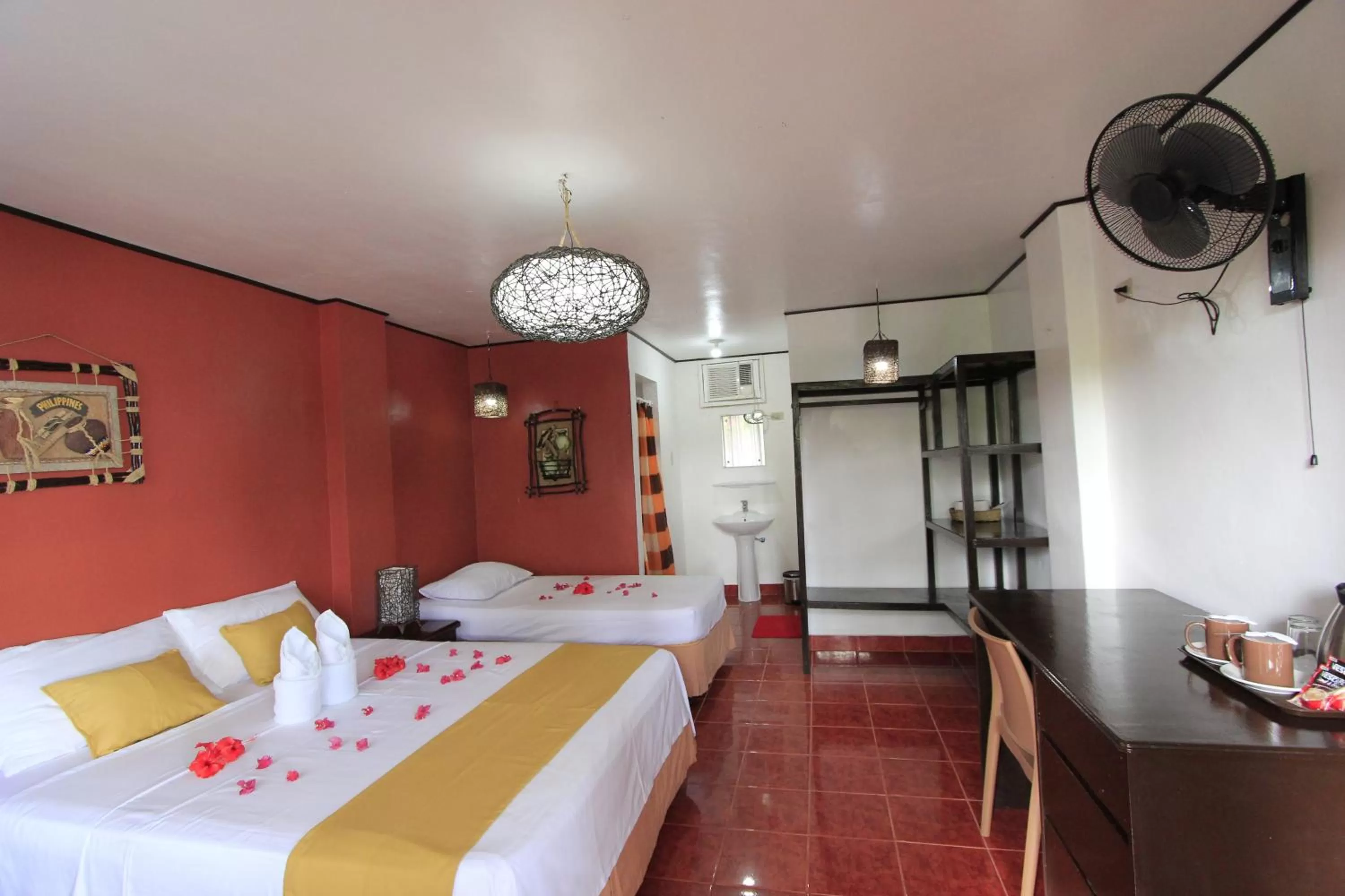 Bed in Discovery Island Resort