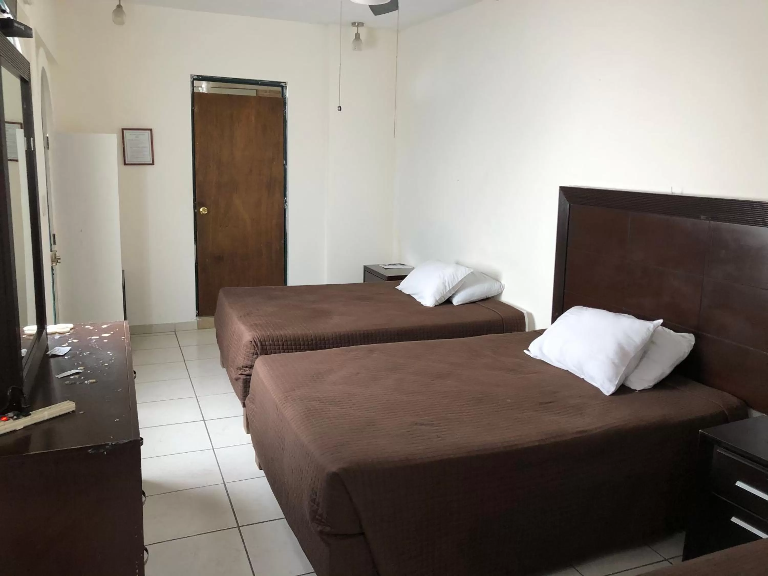 Bed in Hotel María Elena