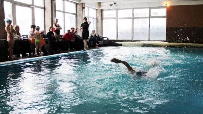 Swimming Pool in Hotel Neptun