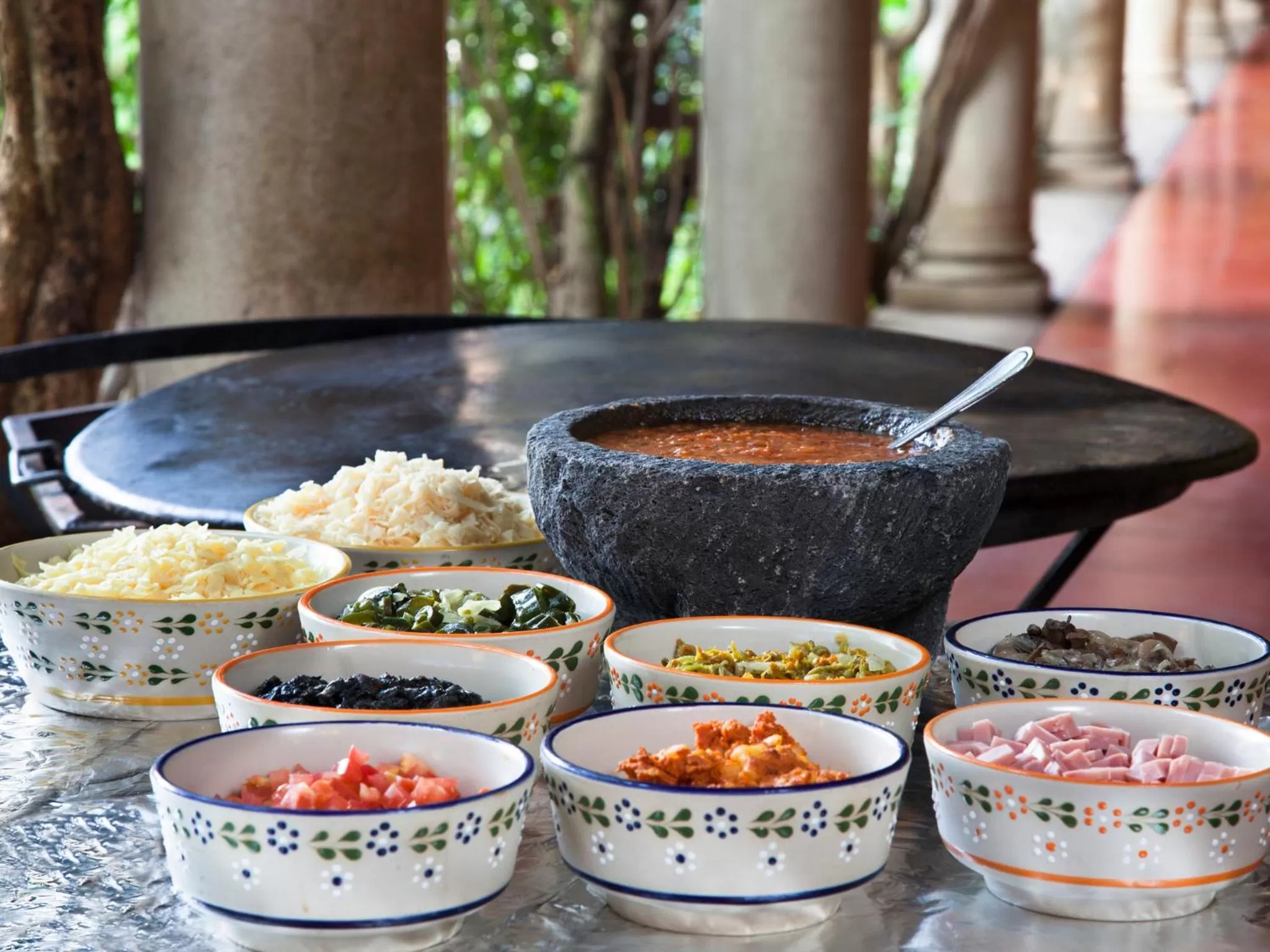 Breakfast in Hotel Racquet Cuernavaca