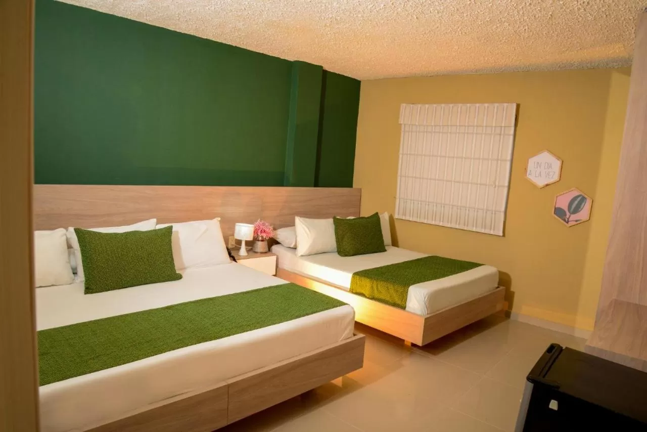 Bed in Hotel Prado 34 West