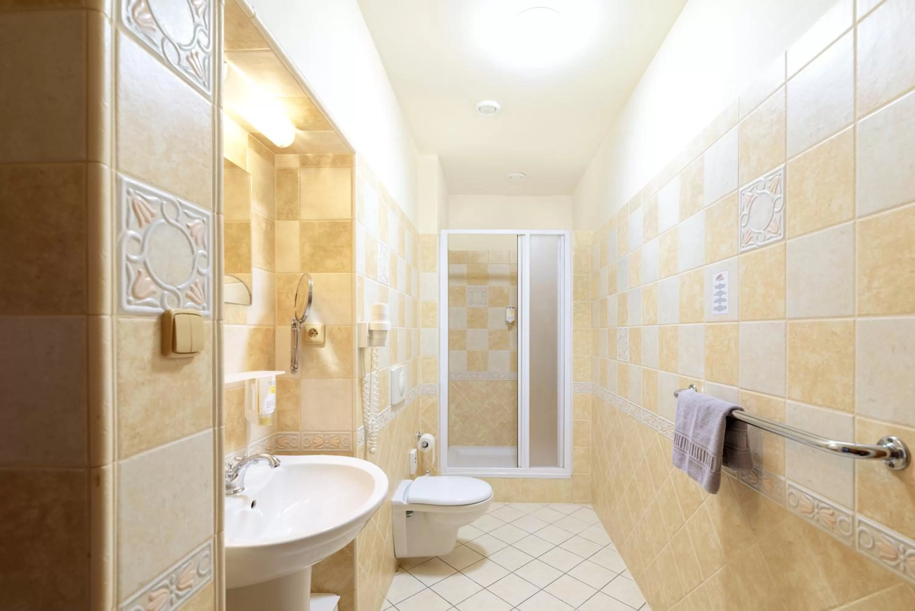 Shower in Hotel U Simla