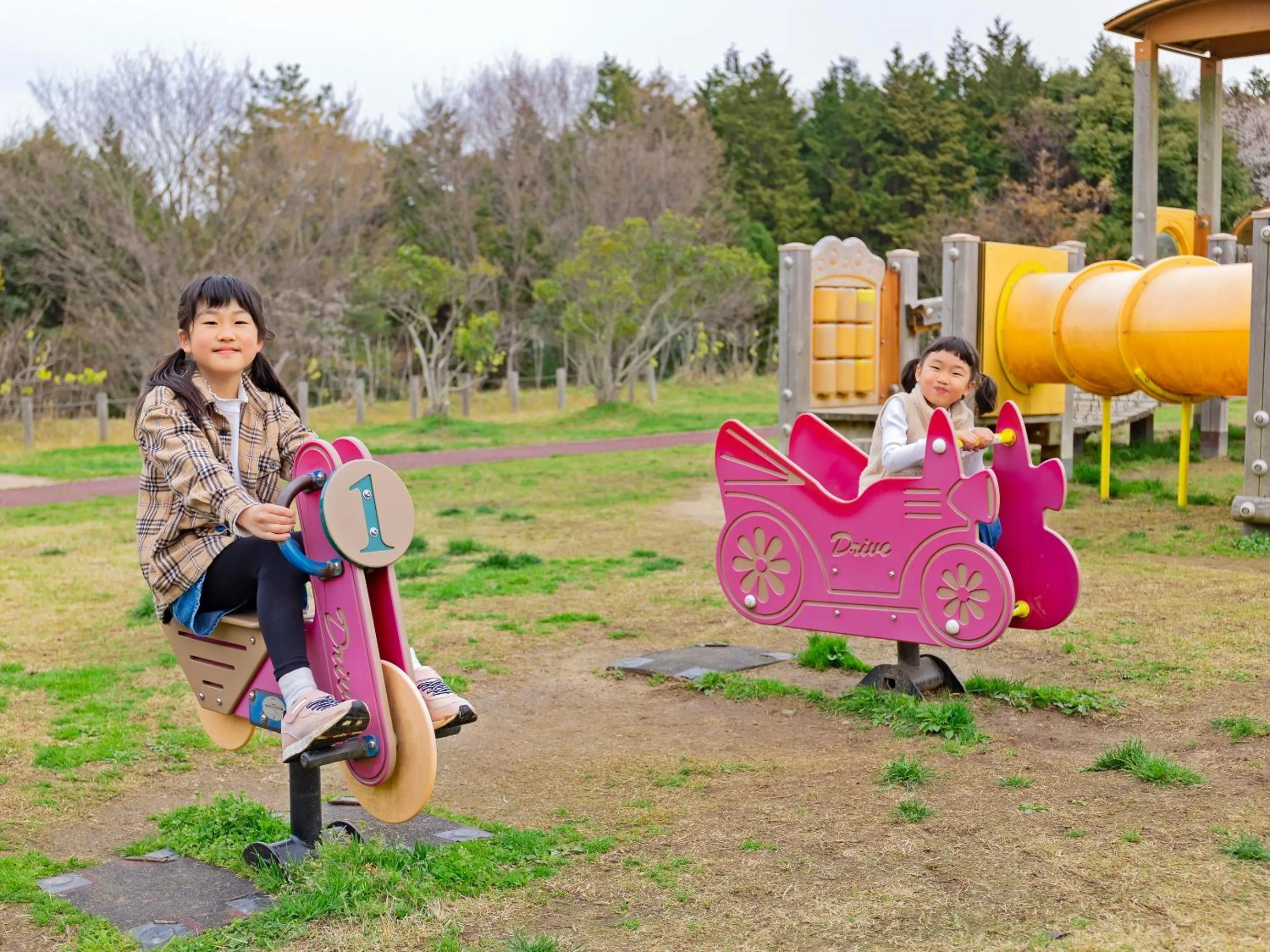 Children play ground in Matsue Forest Park