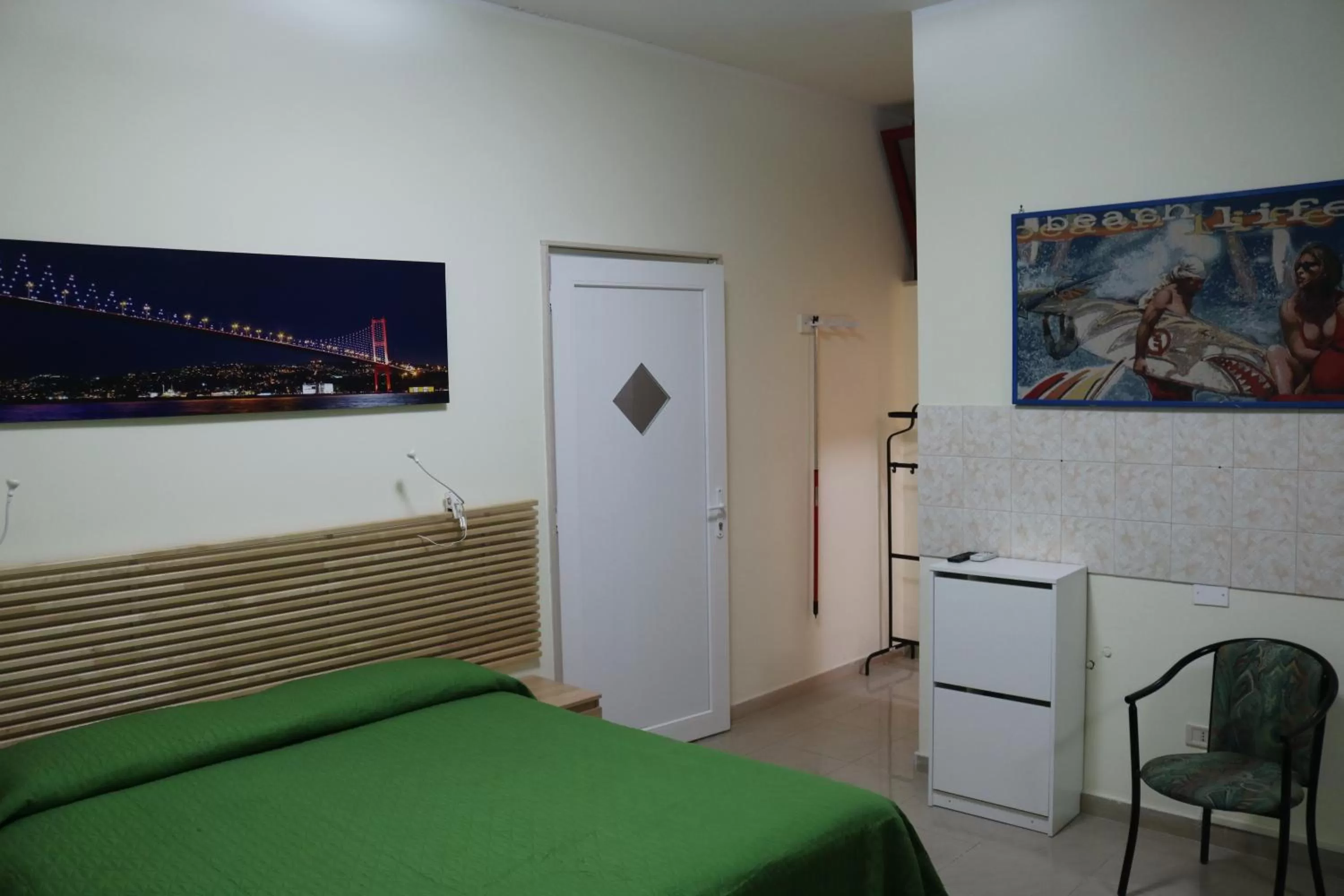 Bed in Le Sirene Bed and Breakfast